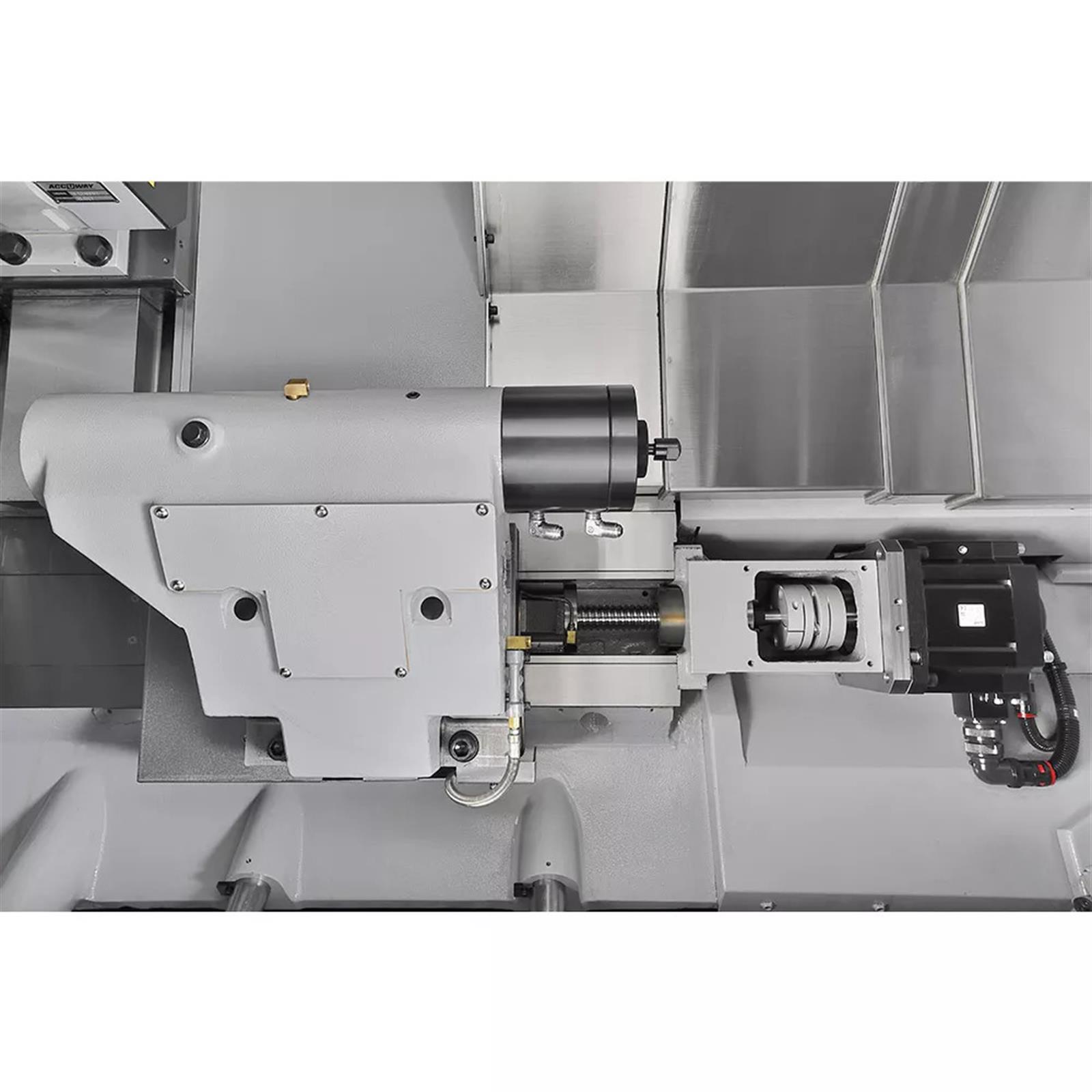 Accuway UT-200 Slant Bed Linear Way CNC Lathe