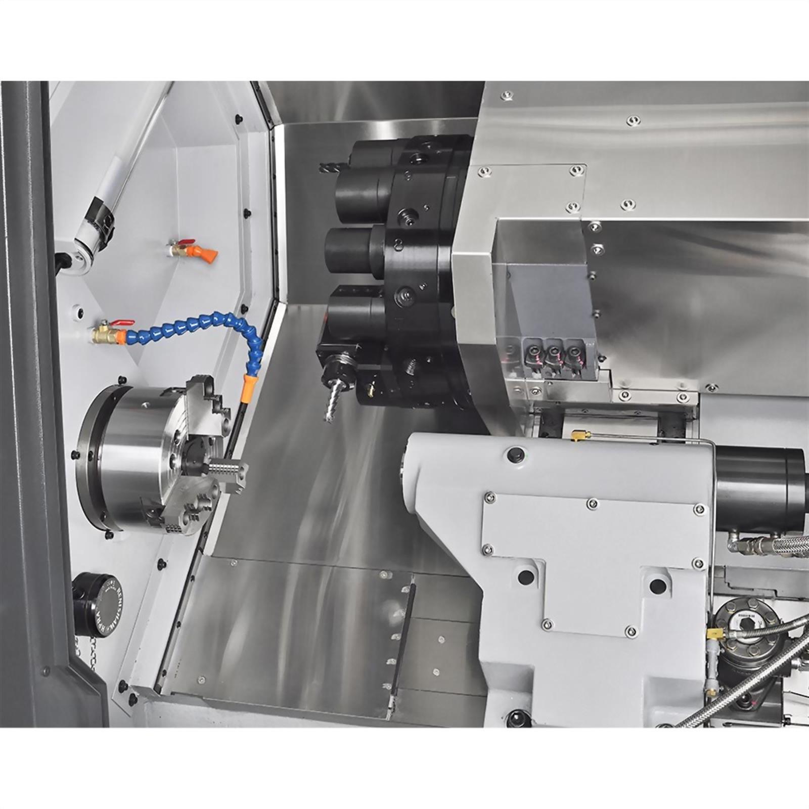 Accuway UT-200L Slant Bed Linear Way CNC Lathe