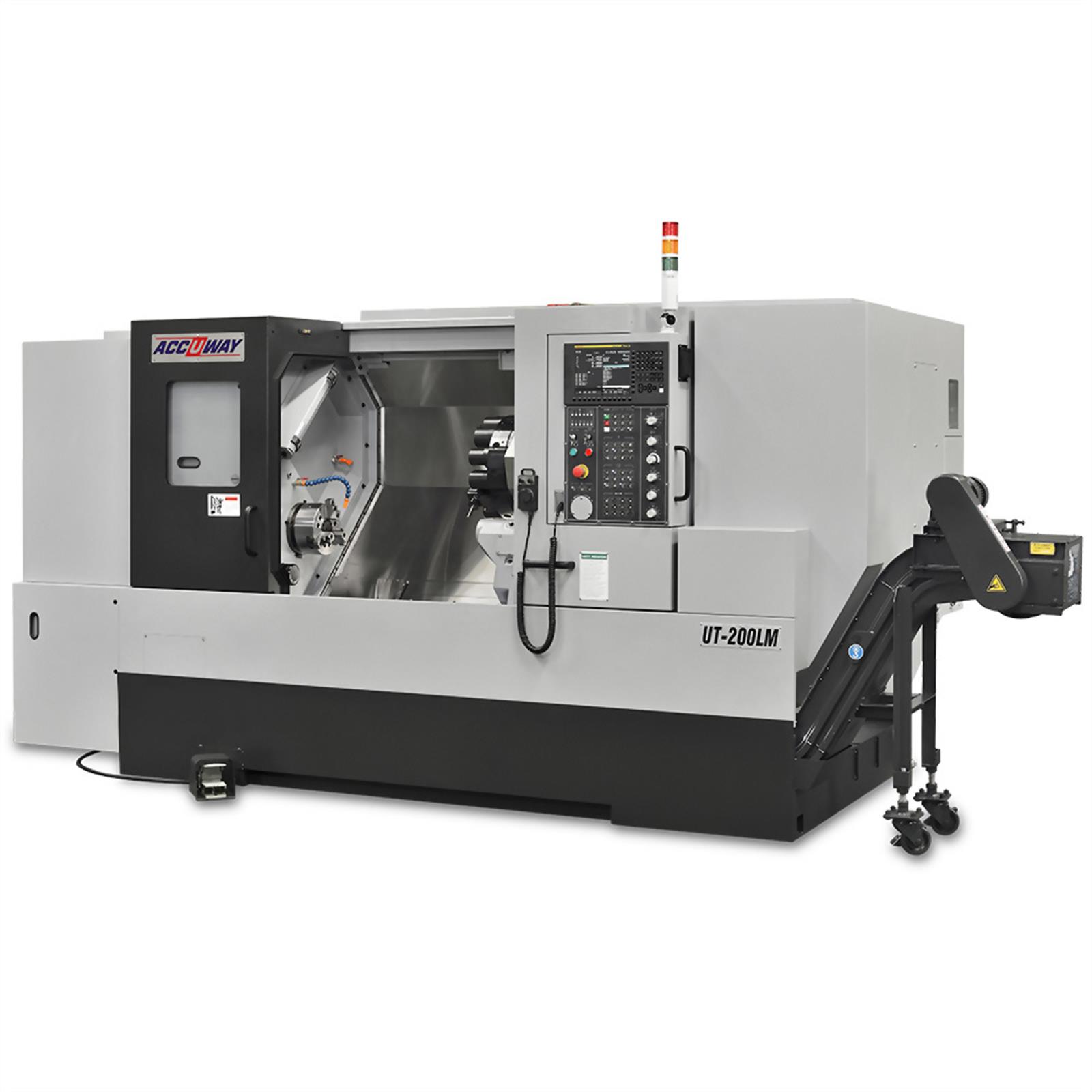 Accuway UT-200L Slant Bed Linear Way CNC Lathe