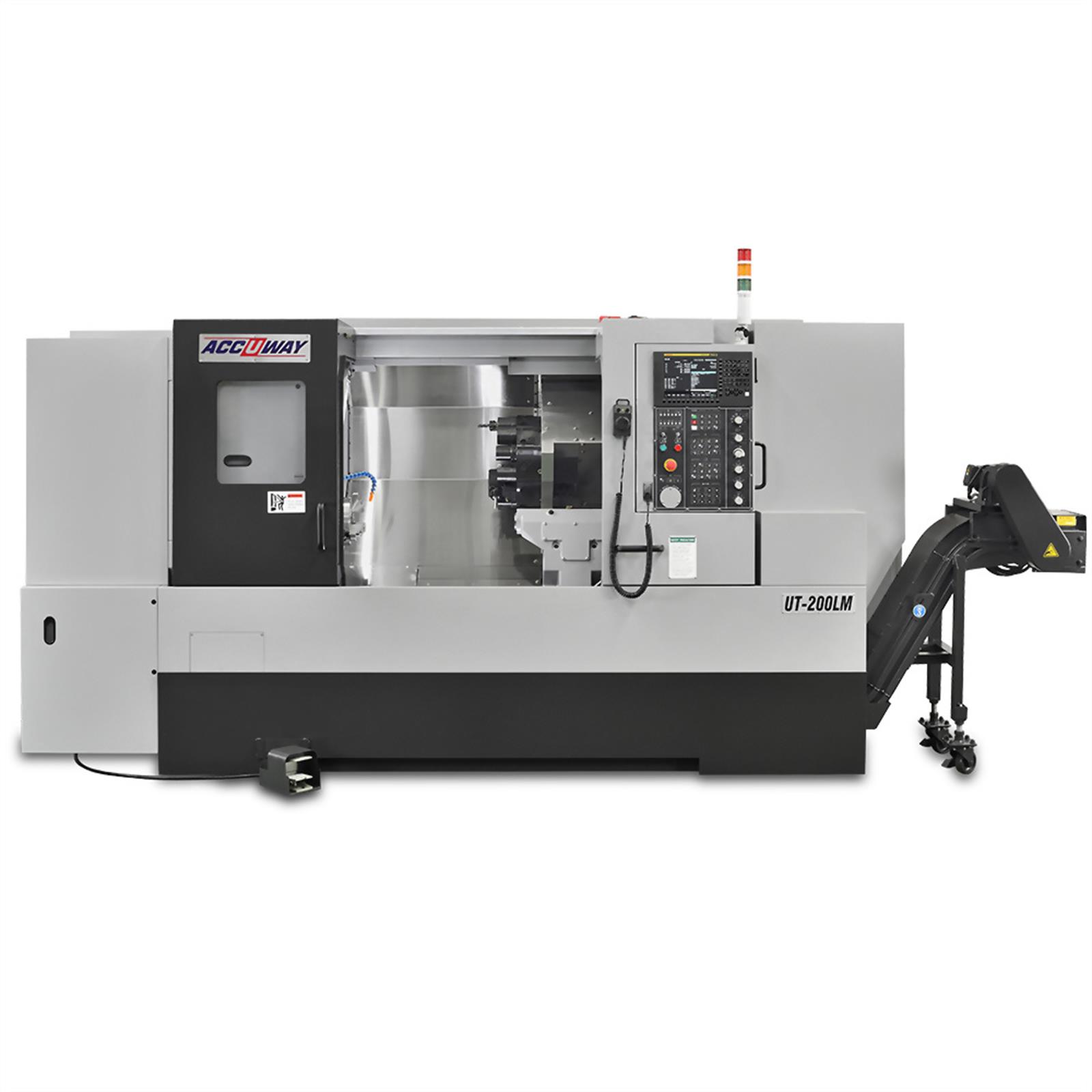 Accuway UT-200L Slant Bed Linear Way CNC Lathe