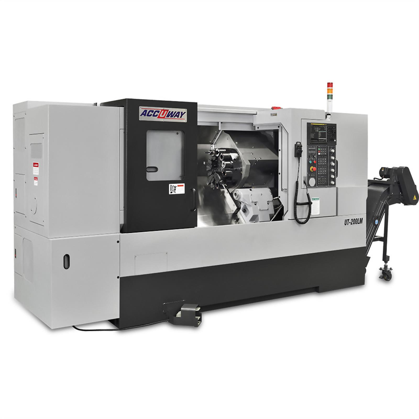 Accuway UT-200L Slant Bed Linear Way CNC Lathe