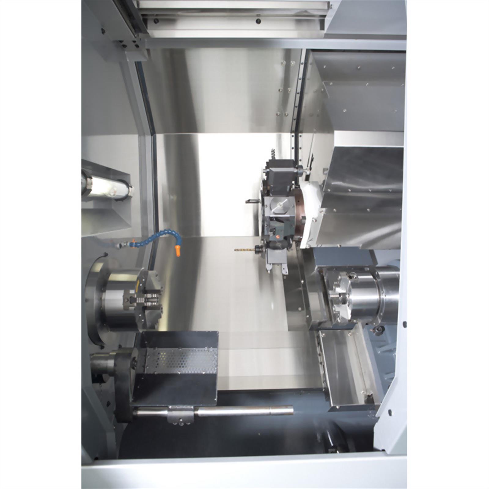 Accuway UT-200SY Slant Bed Linear Way CNC Lathe