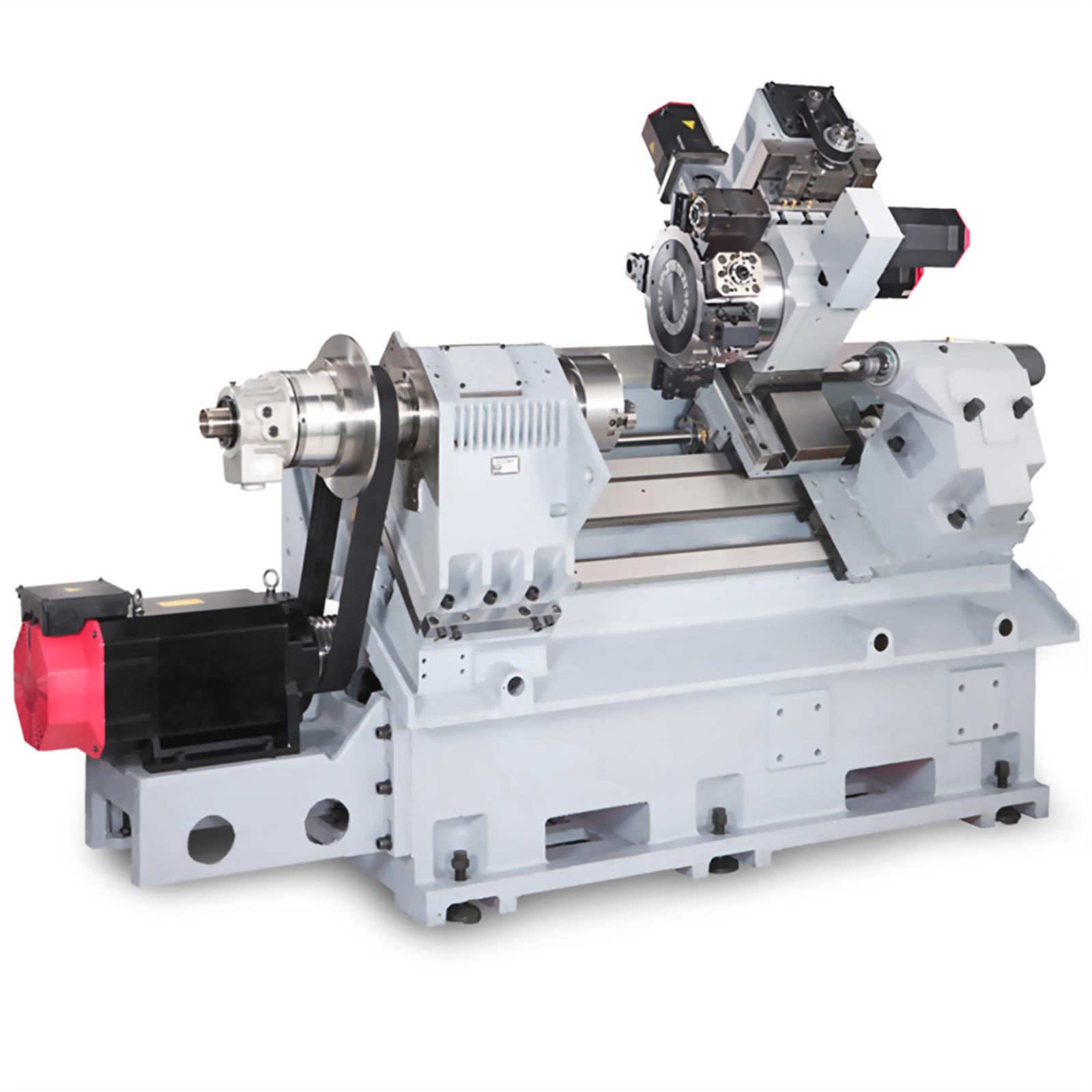 Accuway UT-200Y Slant Bed Linear Way CNC Lathe