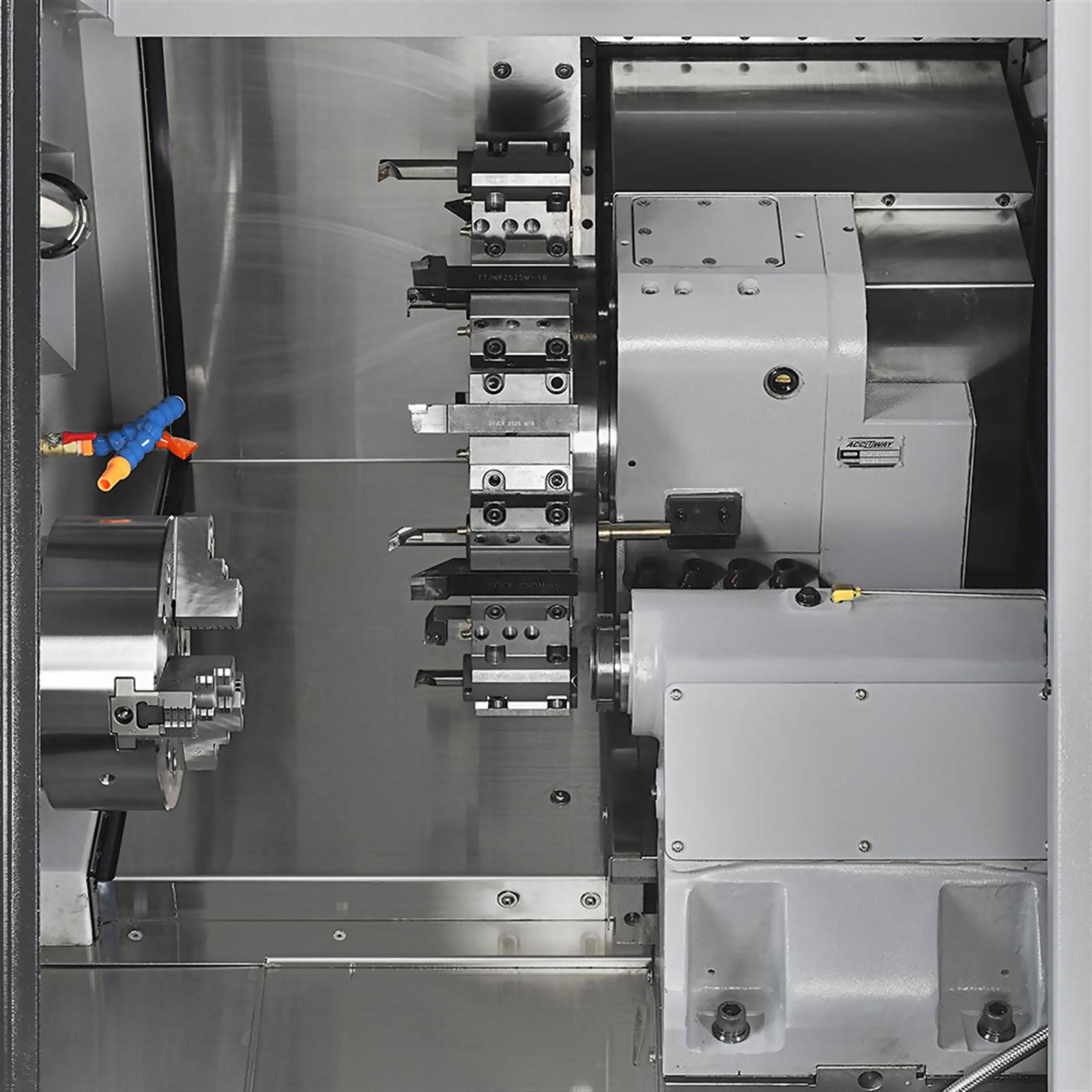 Accuway UT-300 Slant Bed Linear Way CNC Lathe