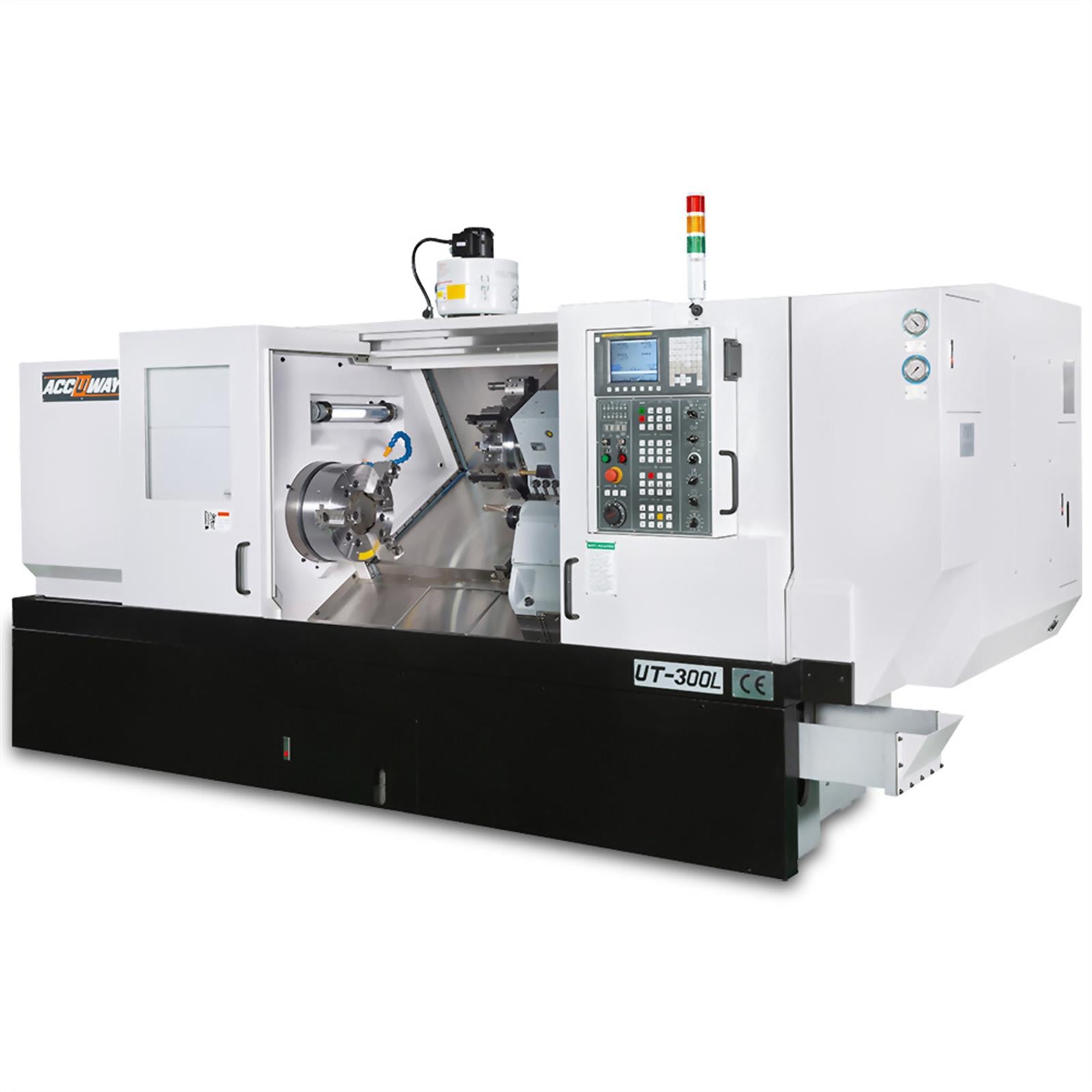 Accuway UT-300L Slant Bed Linear Way CNC Lathe