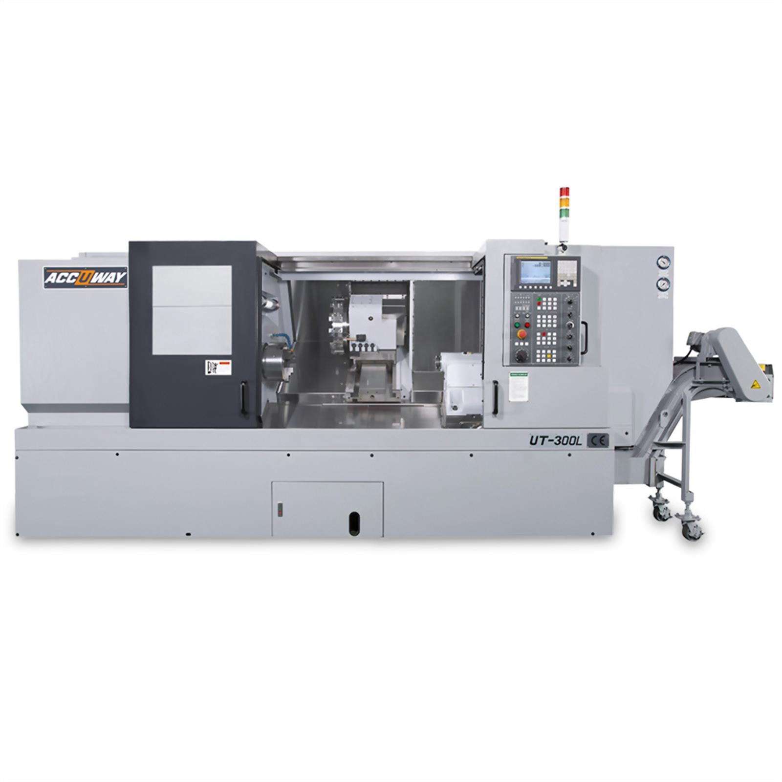 Accuway UT-300L Slant Bed Linear Way CNC Lathe