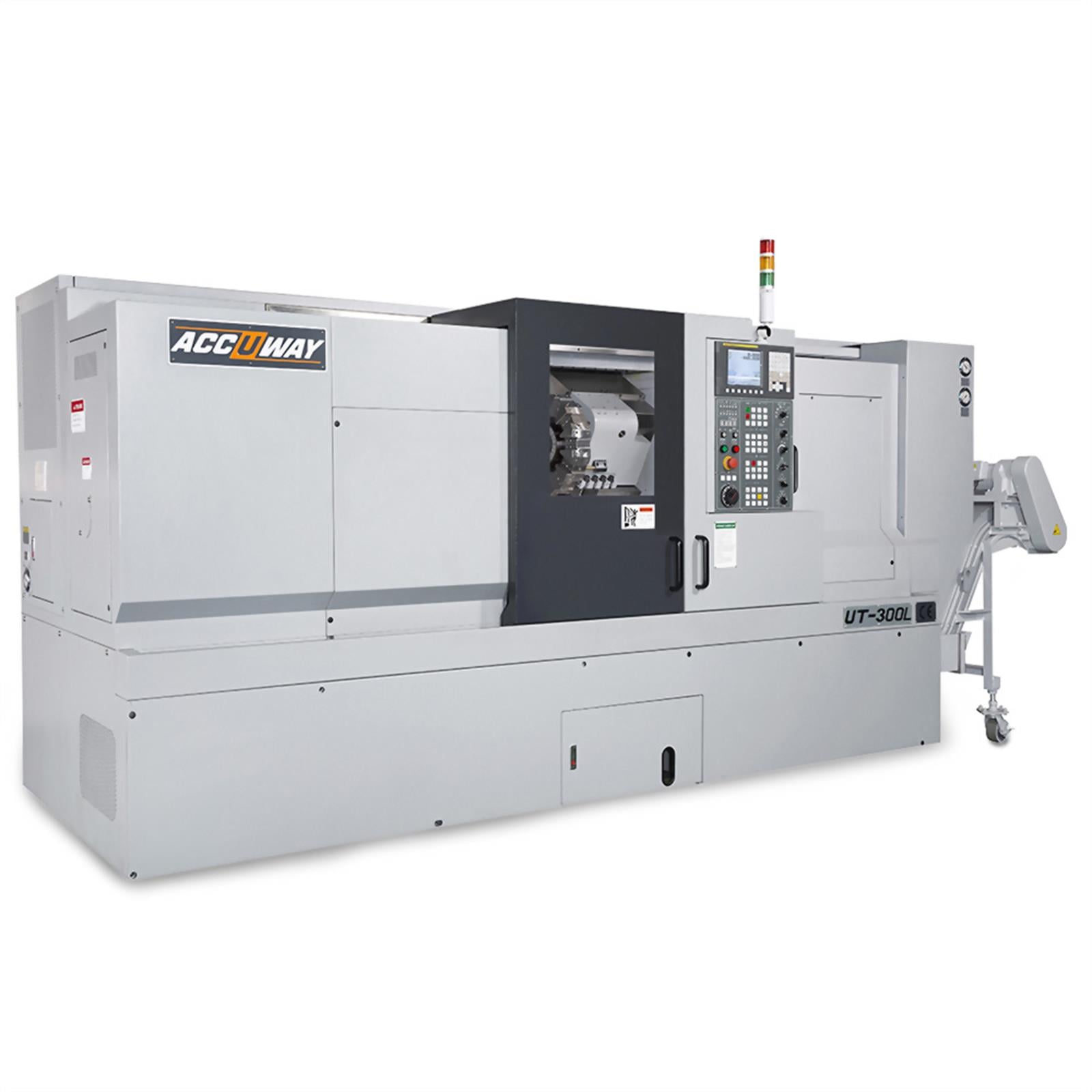 Accuway UT-300L Slant Bed Linear Way CNC Lathe