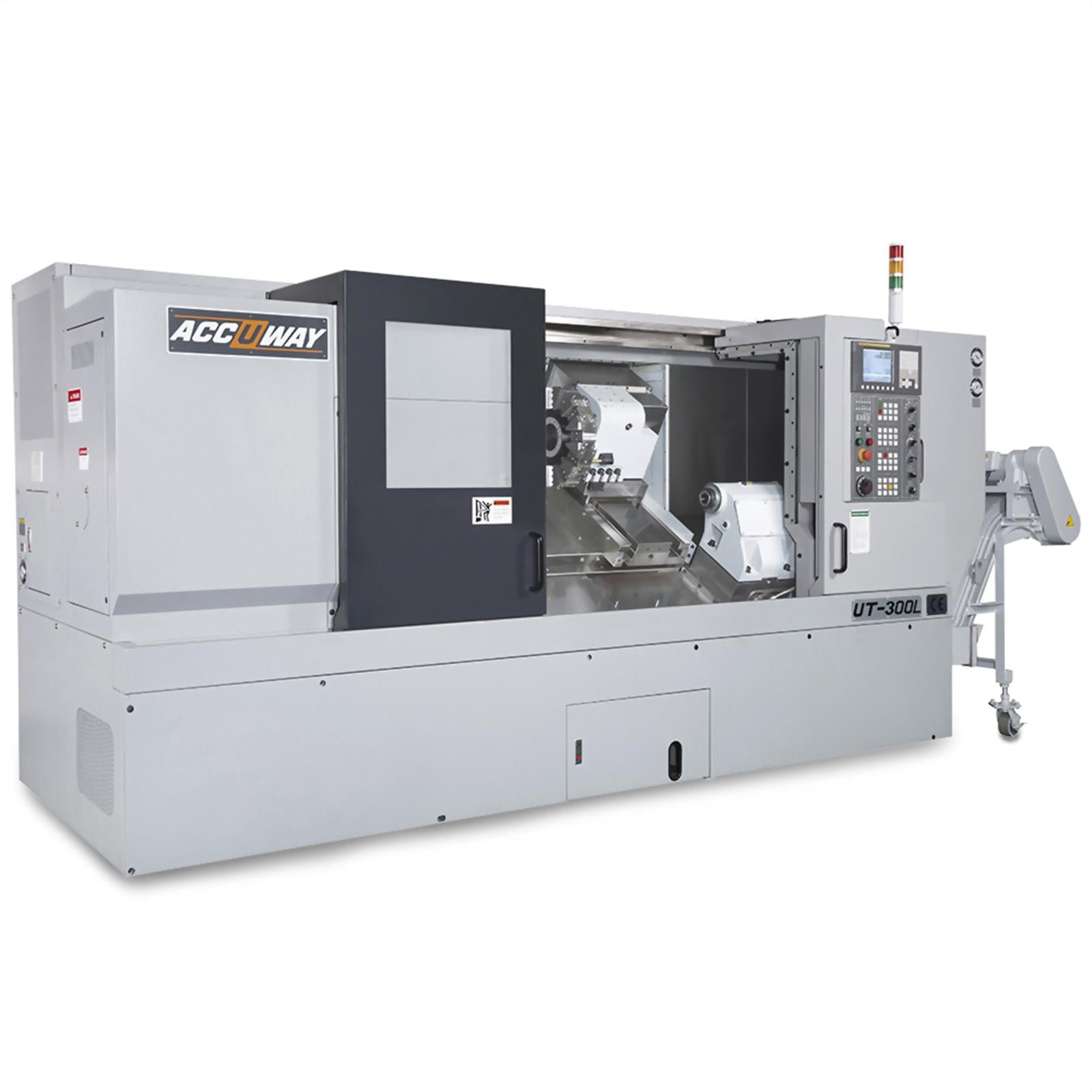 Accuway UT-300L Slant Bed Linear Way CNC Lathe