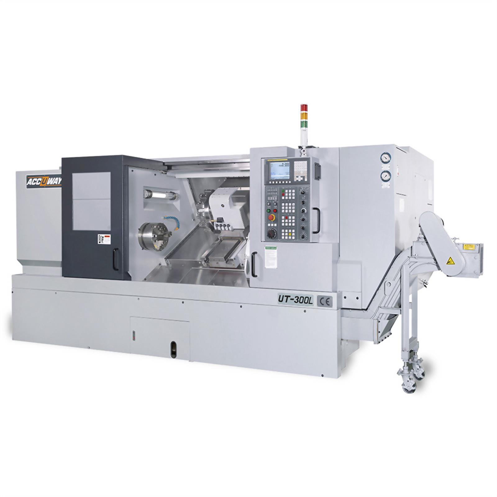 Accuway UT-300LM Slant Bed Linear Way CNC Lathe
