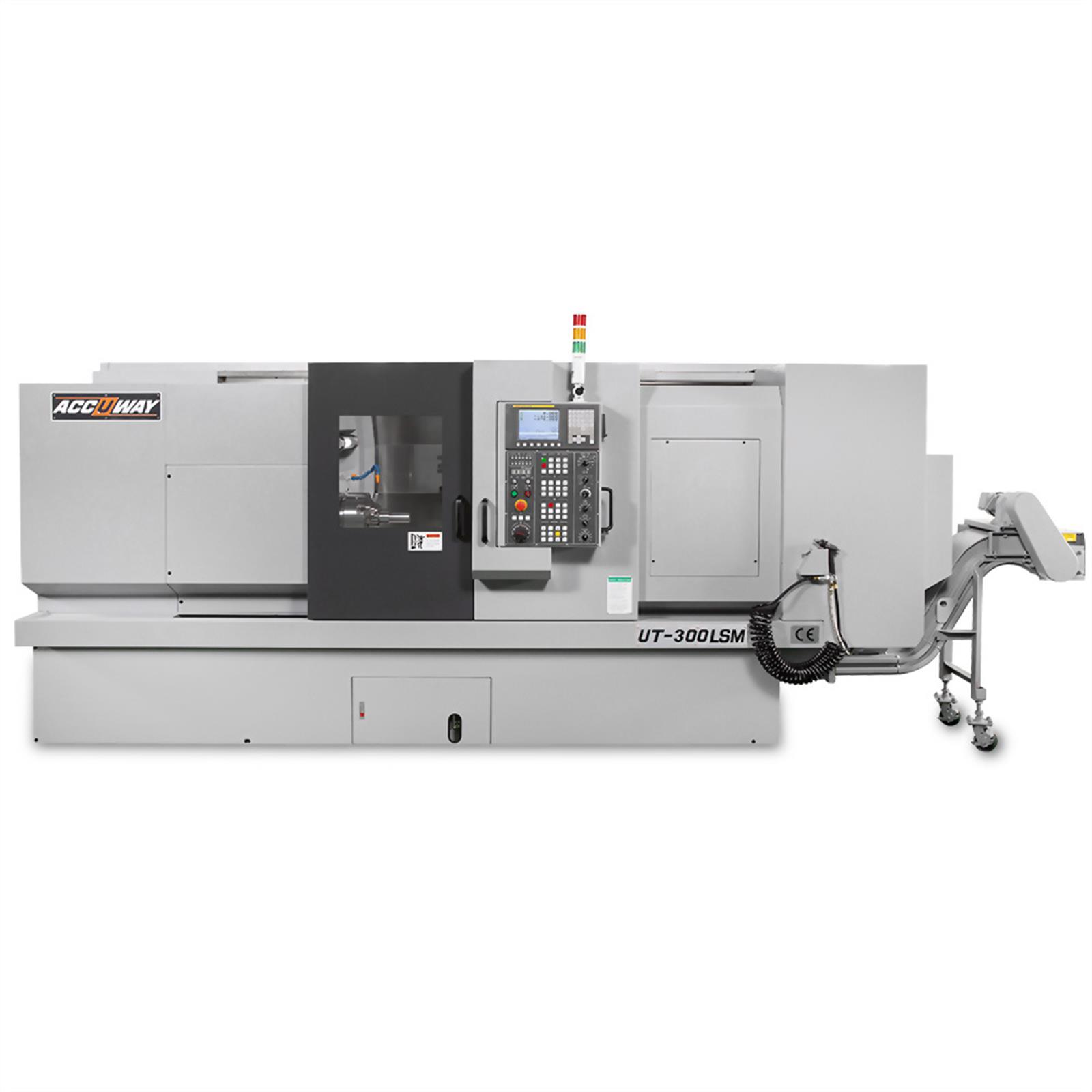 Accuway UT-300LSM Slant Bed Linear Way CNC Lathe