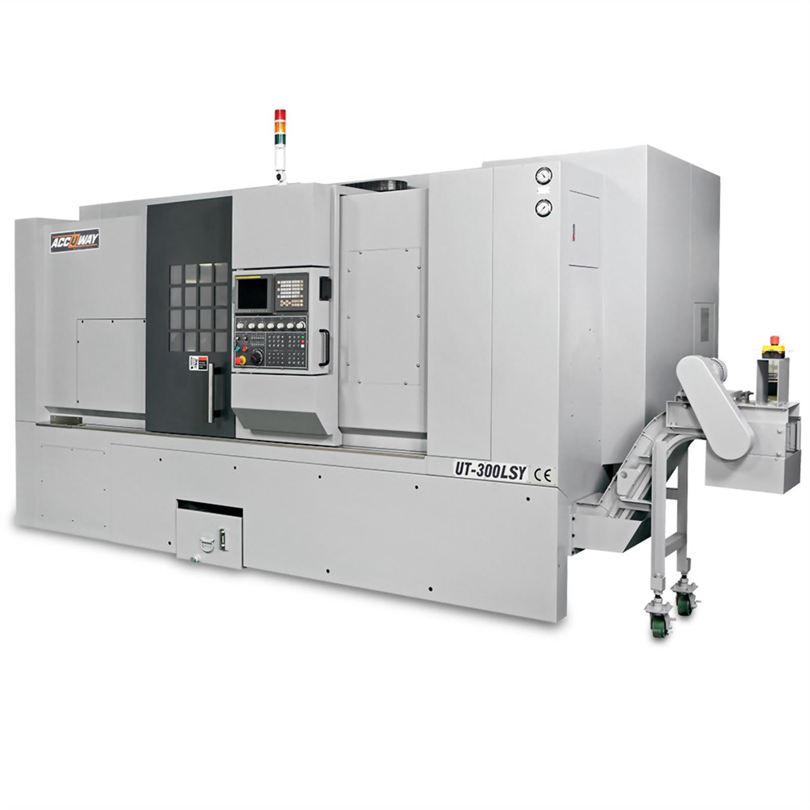 Accuway UT-300LSY Slant Bed Linear Way CNC Lathe
