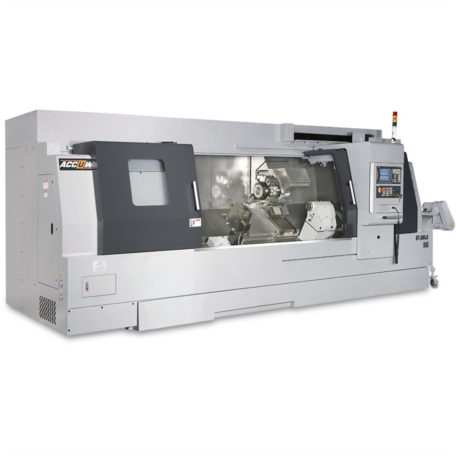 Accuway UT-300LX Slant Bed Linear Way CNC Lathe