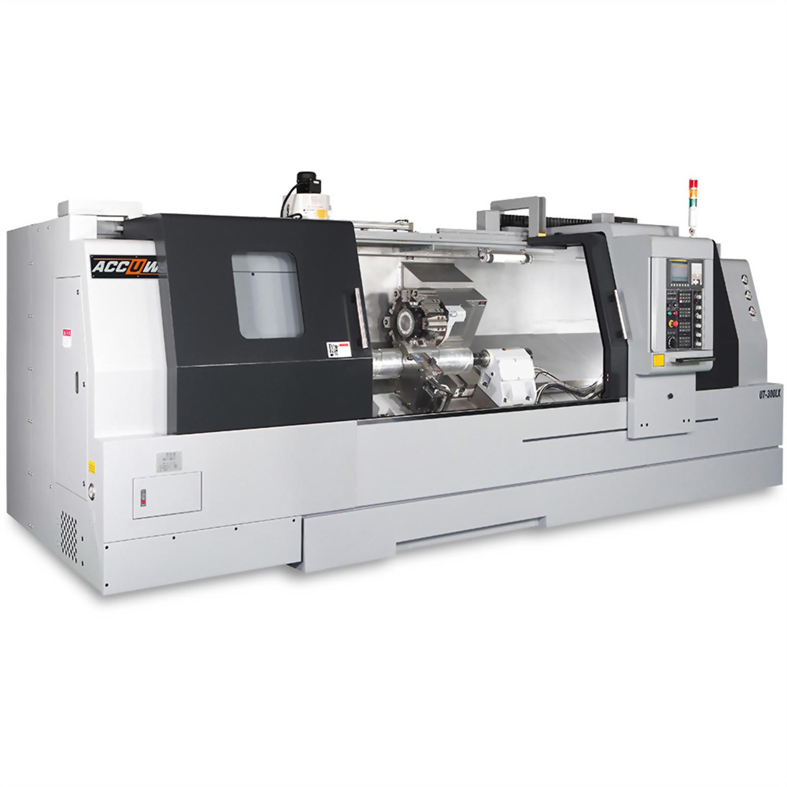 Accuway UT-300LX Slant Bed Linear Way CNC Lathe