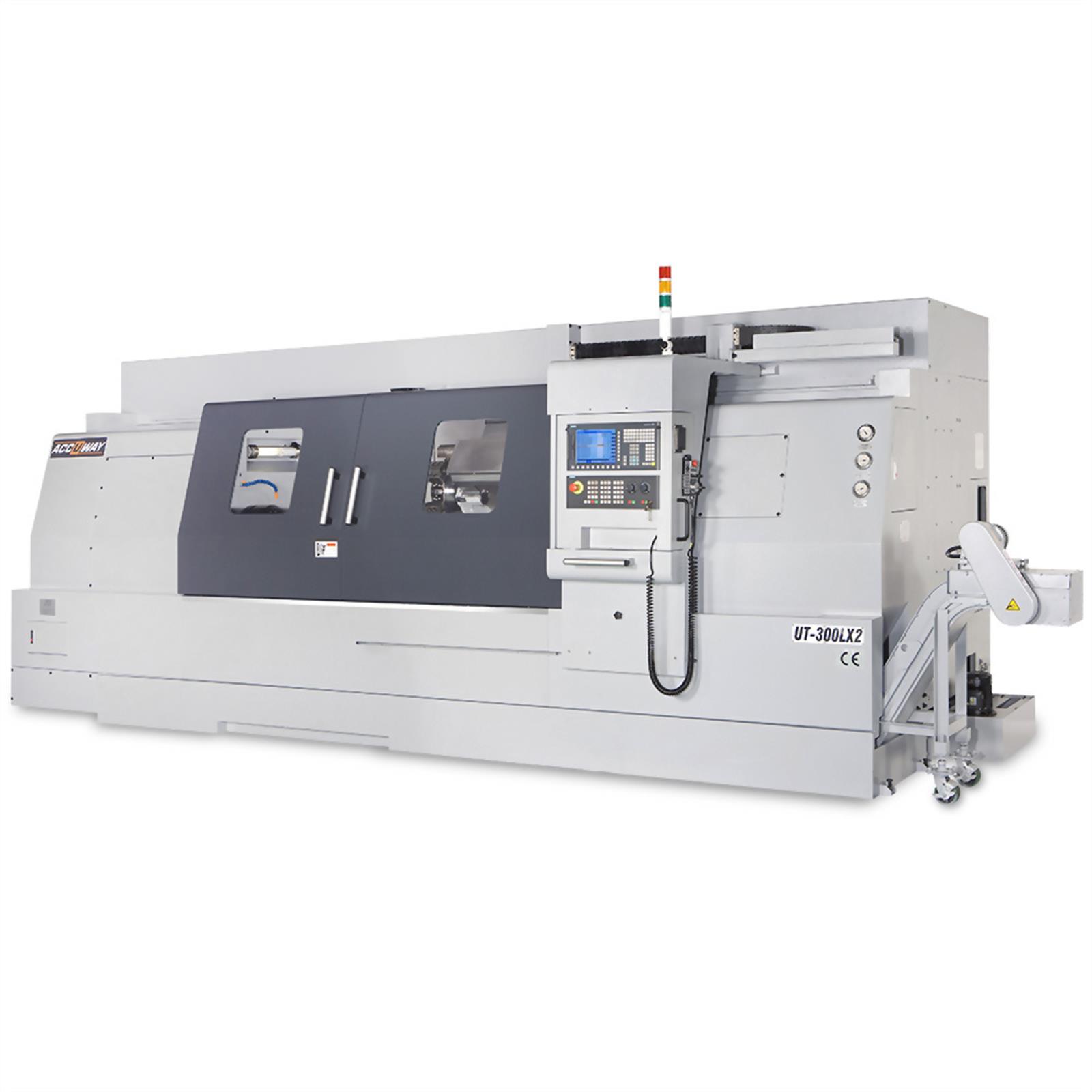 Accuway UT-300LX2 Slant Bed Linear Way CNC Lathe