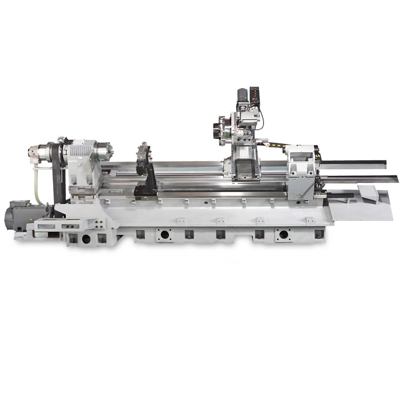 Accuway UT-300LX2Y Slant Bed Linear Way CNC Lathe