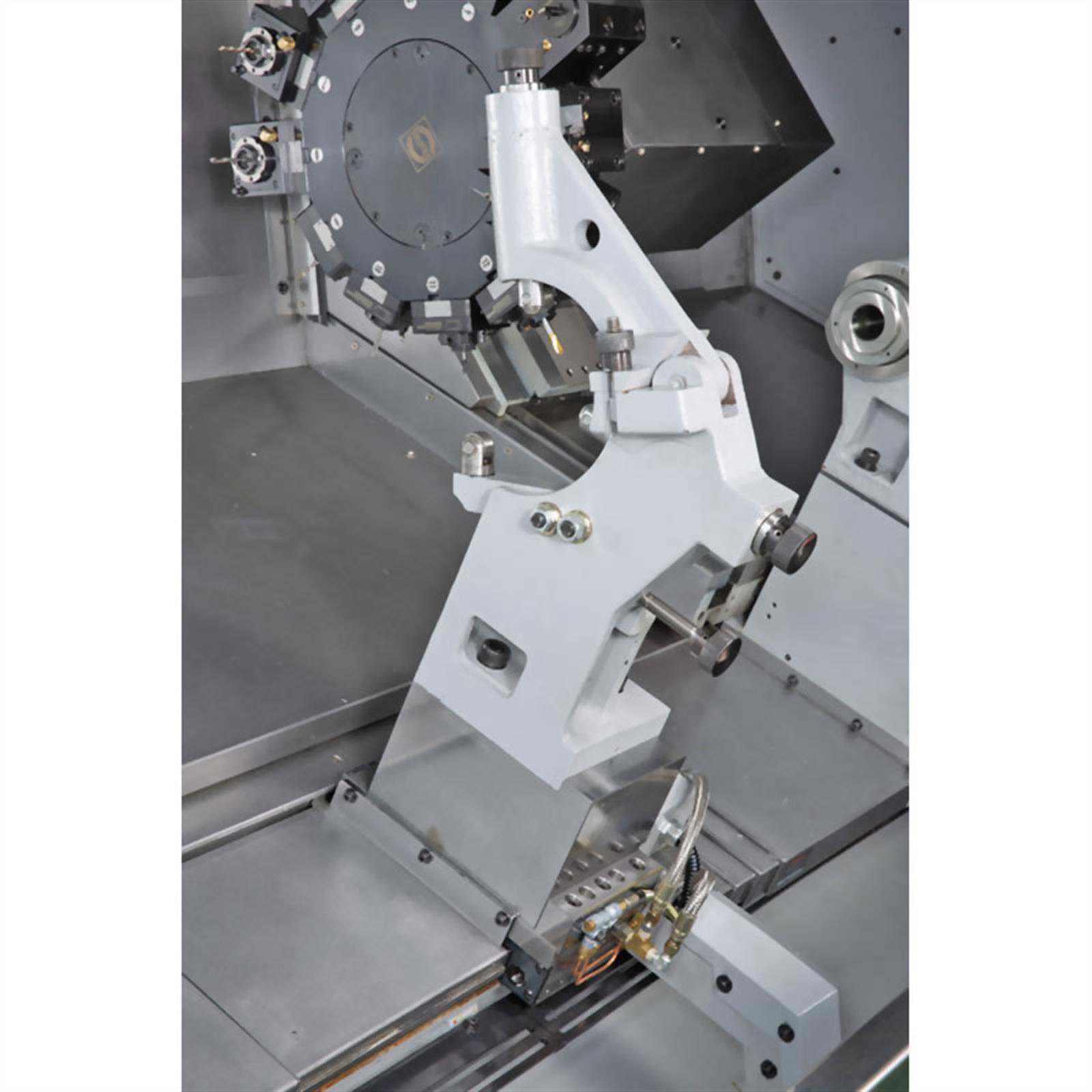 Accuway UT-300LX2Y Slant Bed Linear Way CNC Lathe