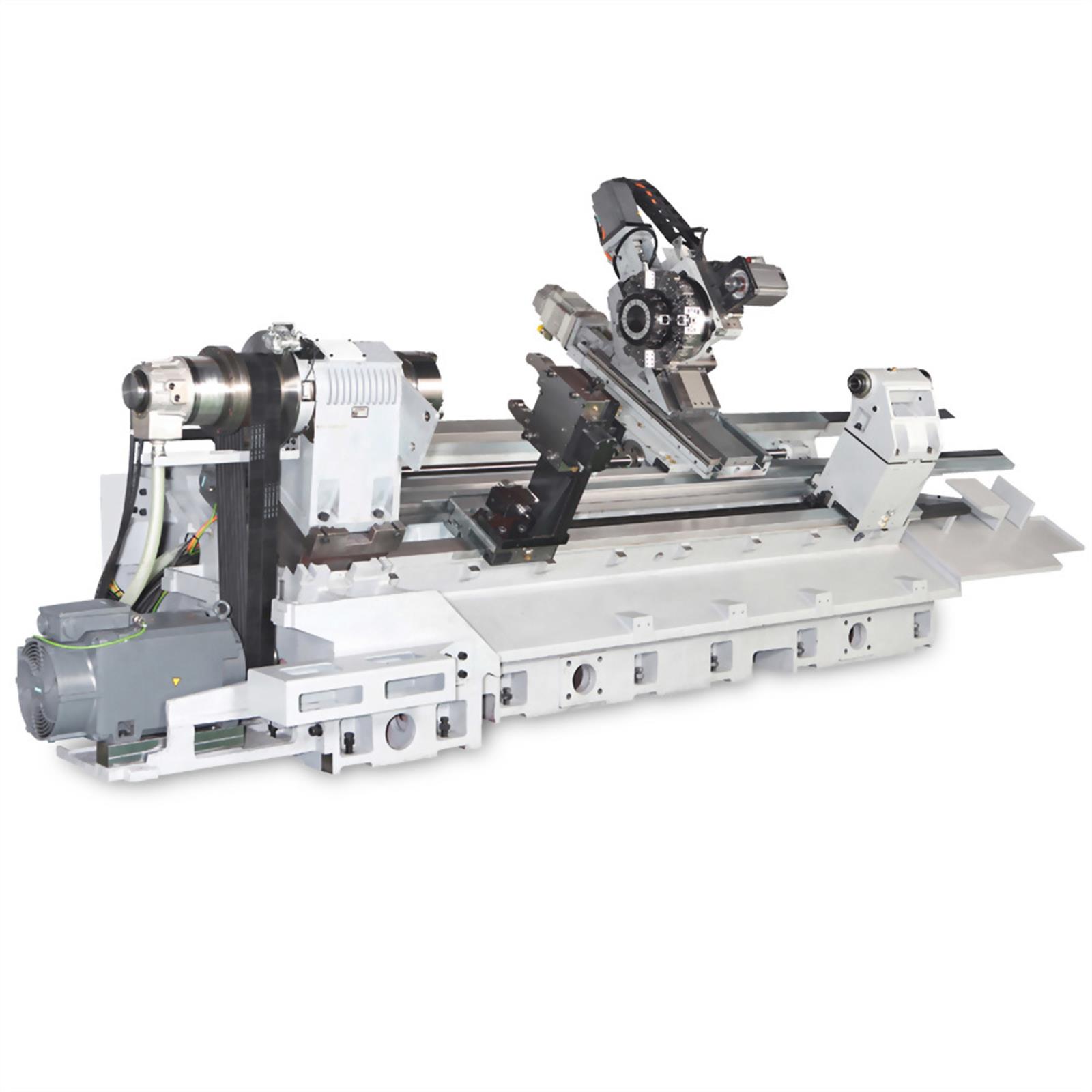 Accuway UT-300LX2Y Slant Bed Linear Way CNC Lathe