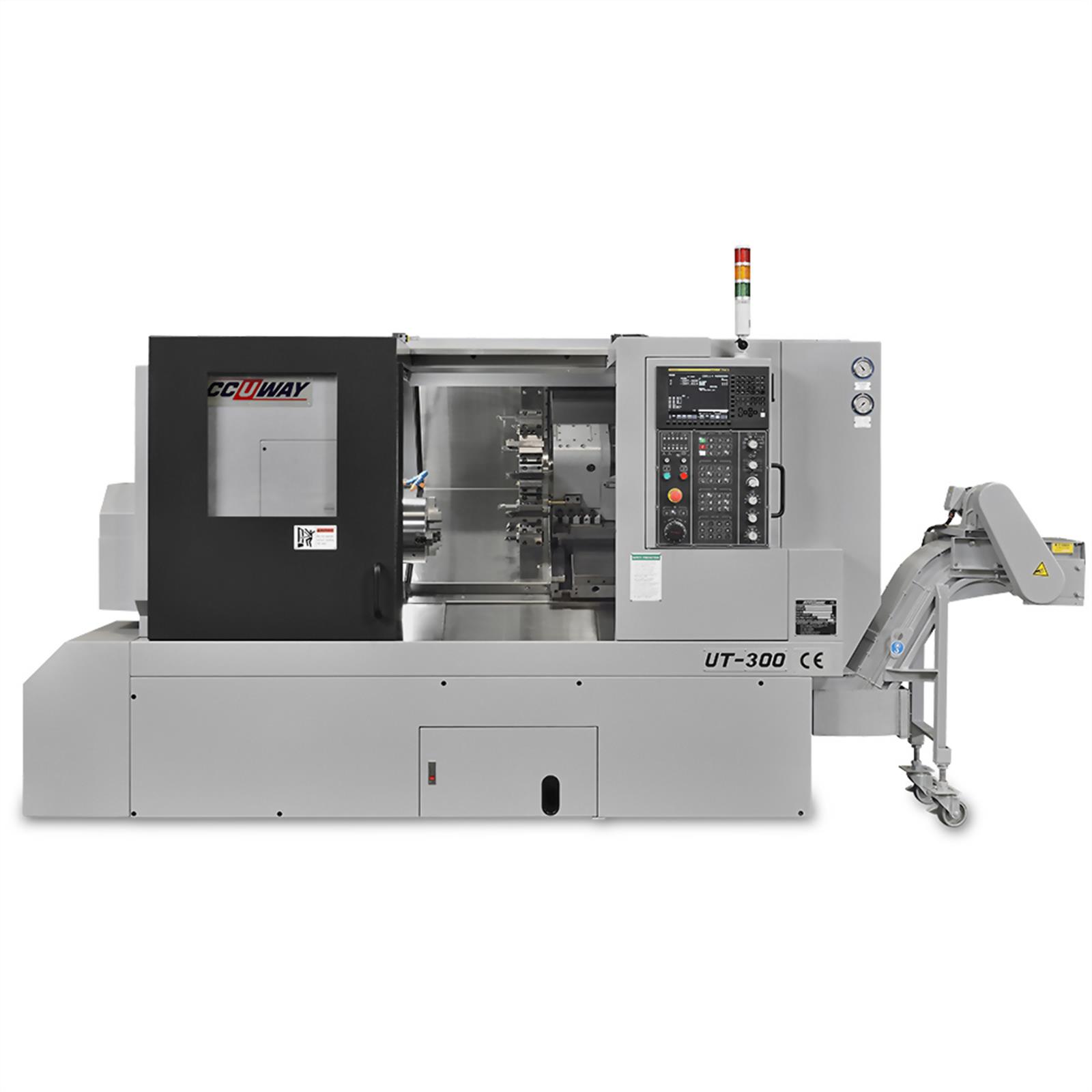 Accuway UT-300M Slant Bed Linear Way CNC Lathe
