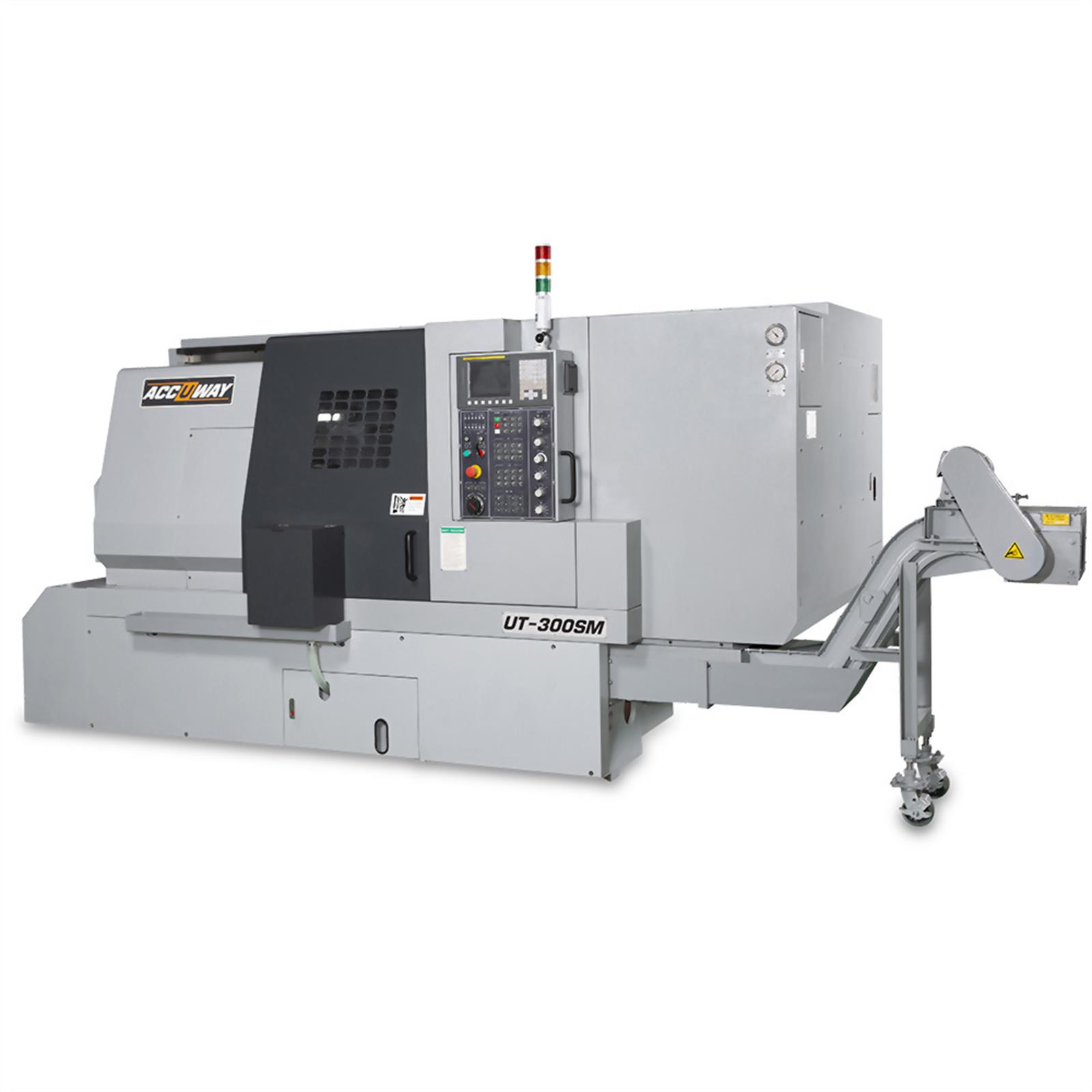 Accuway UT-300SM Slant Bed Linear Way CNC Lathe