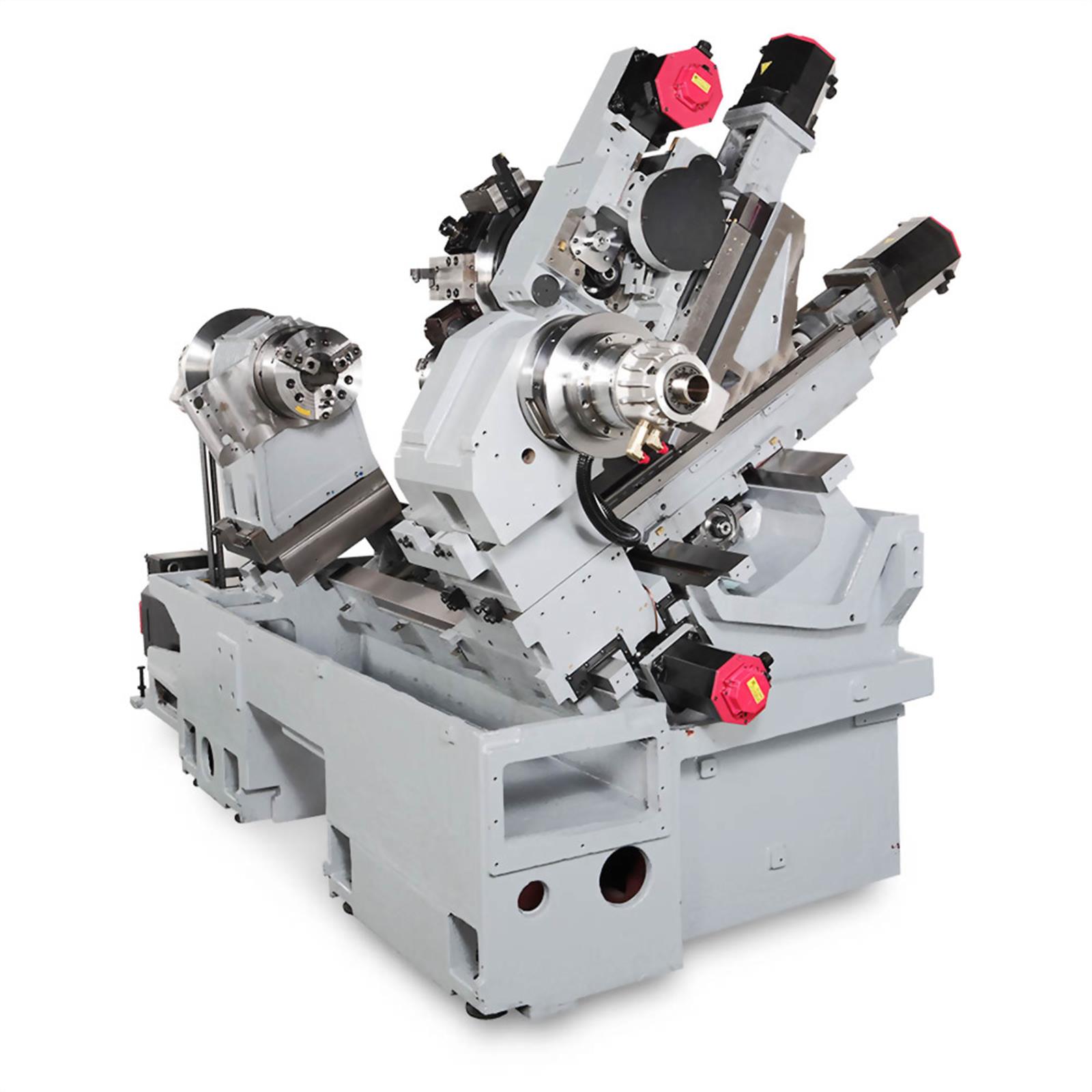 Accuway UT-300SY Slant Bed Linear Way CNC Lathe