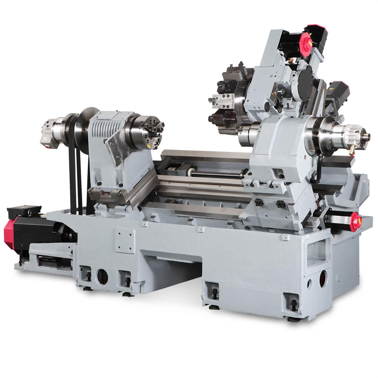Accuway UT-300SY Slant Bed Linear Way CNC Lathe