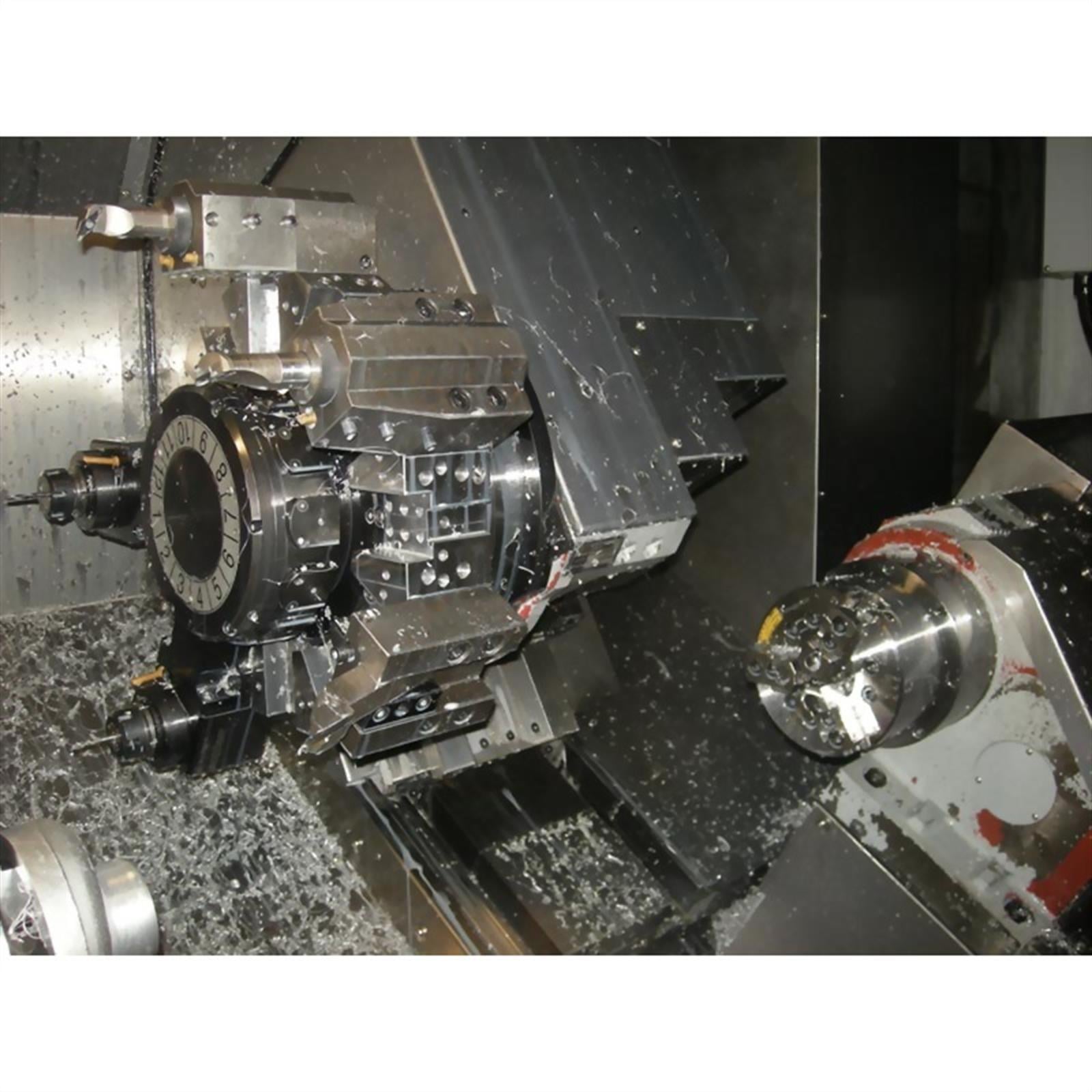 Accuway UT-300SY Slant Bed Linear Way CNC Lathe