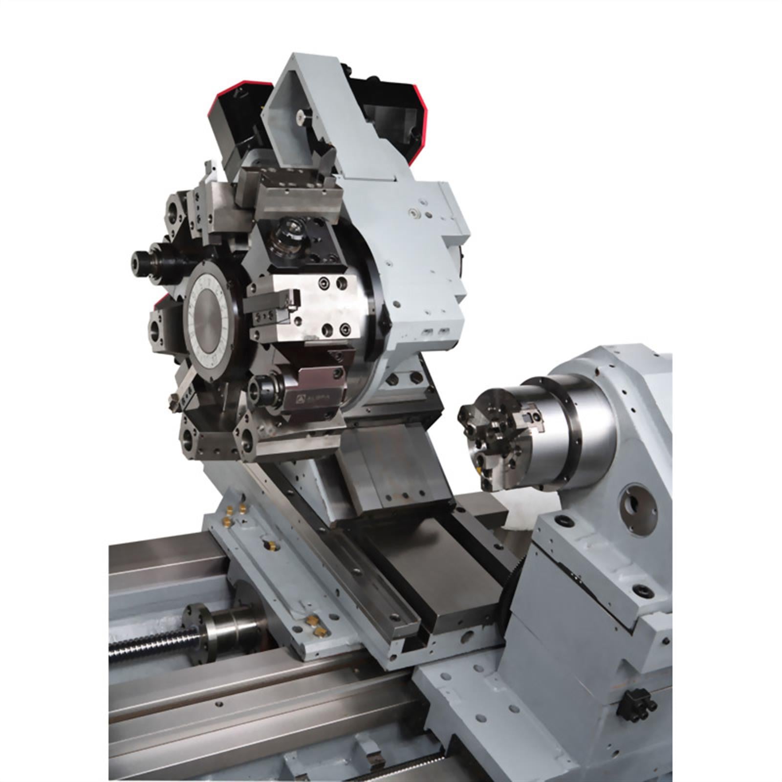 Accuway UT-300SY Slant Bed Linear Way CNC Lathe