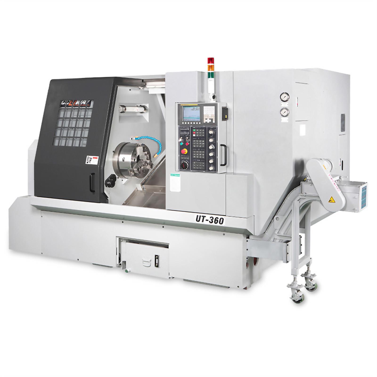 Accuway UT-360 Slant Bed Linear Way CNC Lathe