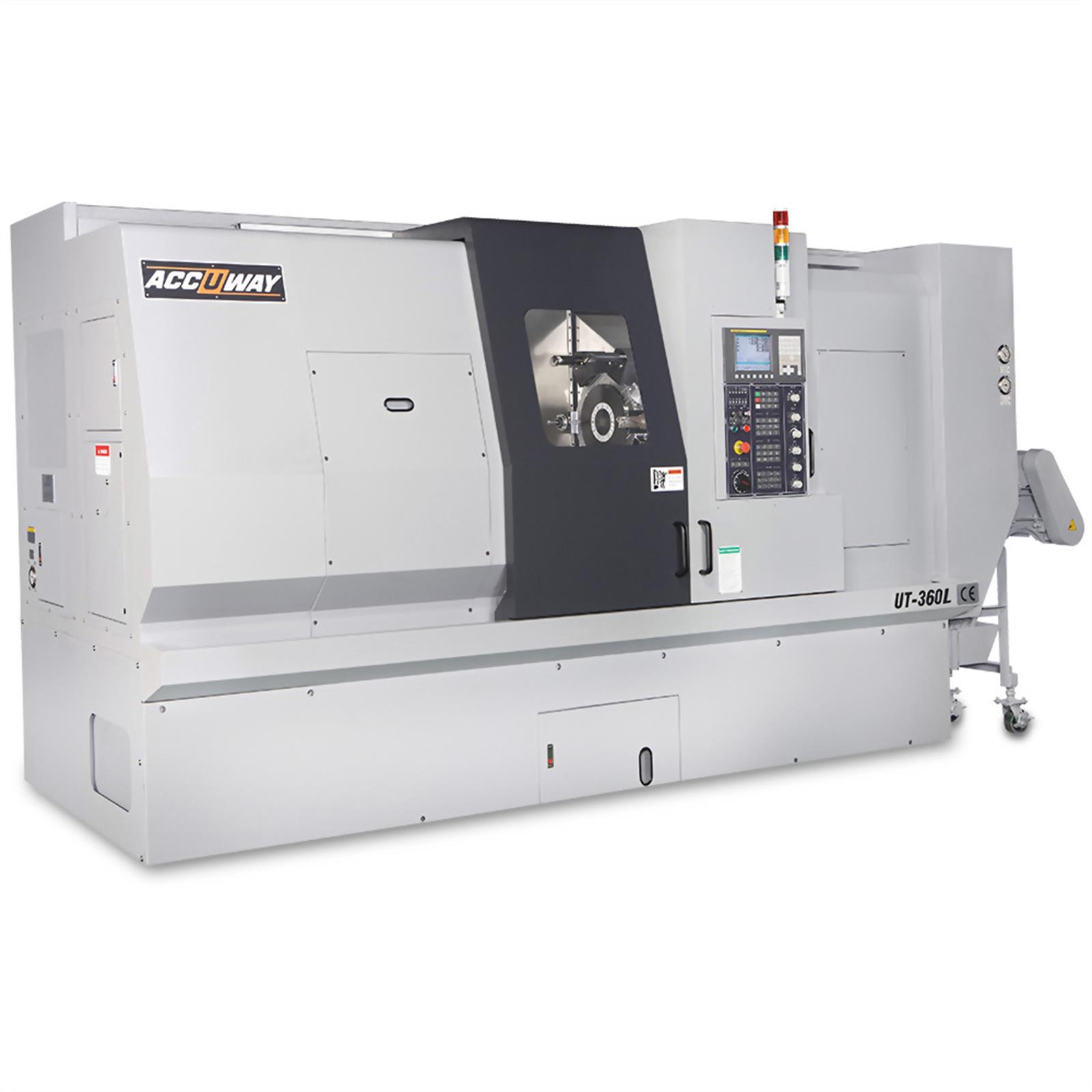 Accuway UT-360L Slant Bed Linear Way CNC Lathe
