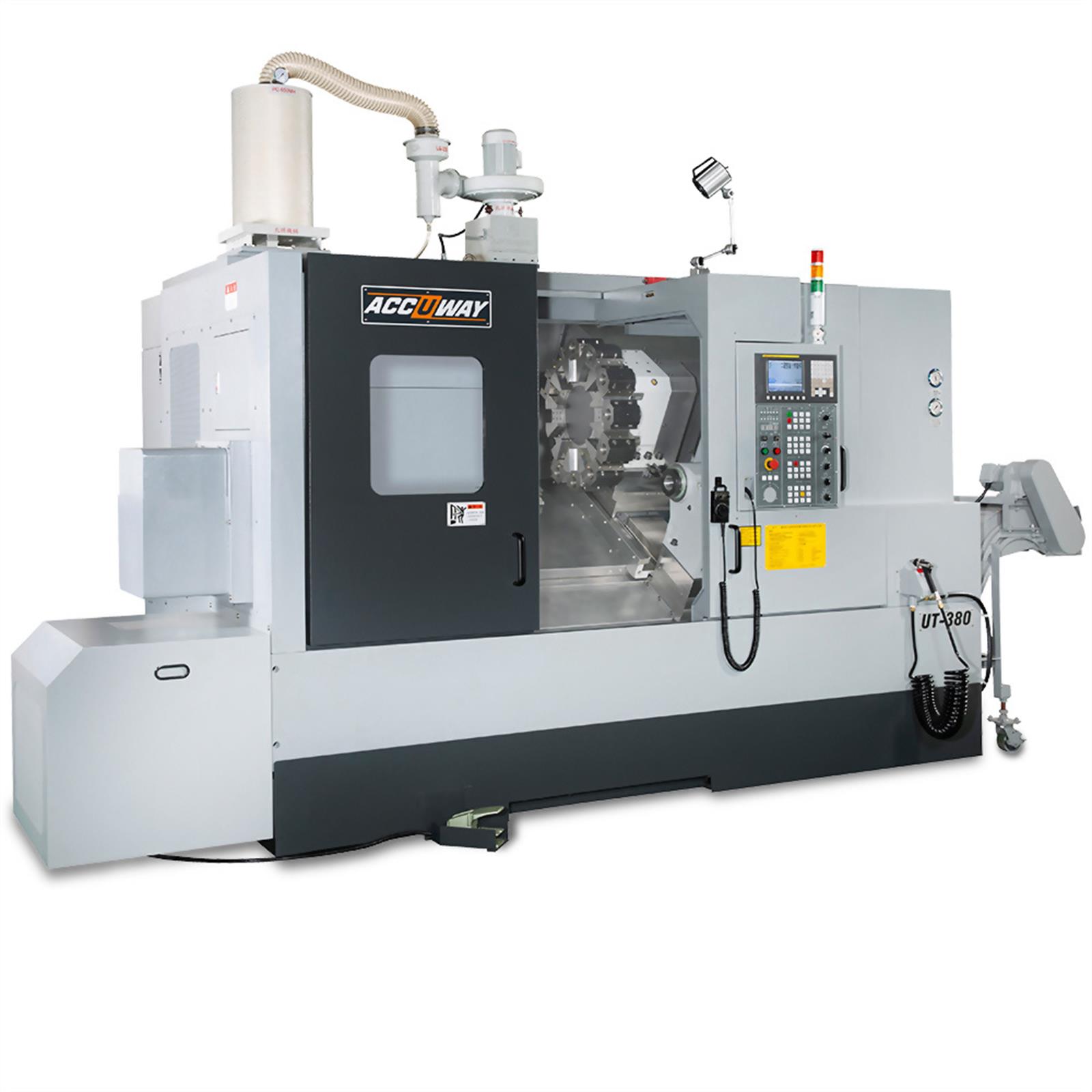 Accuway UT-380 Slant Bed Linear Way CNC Lathe