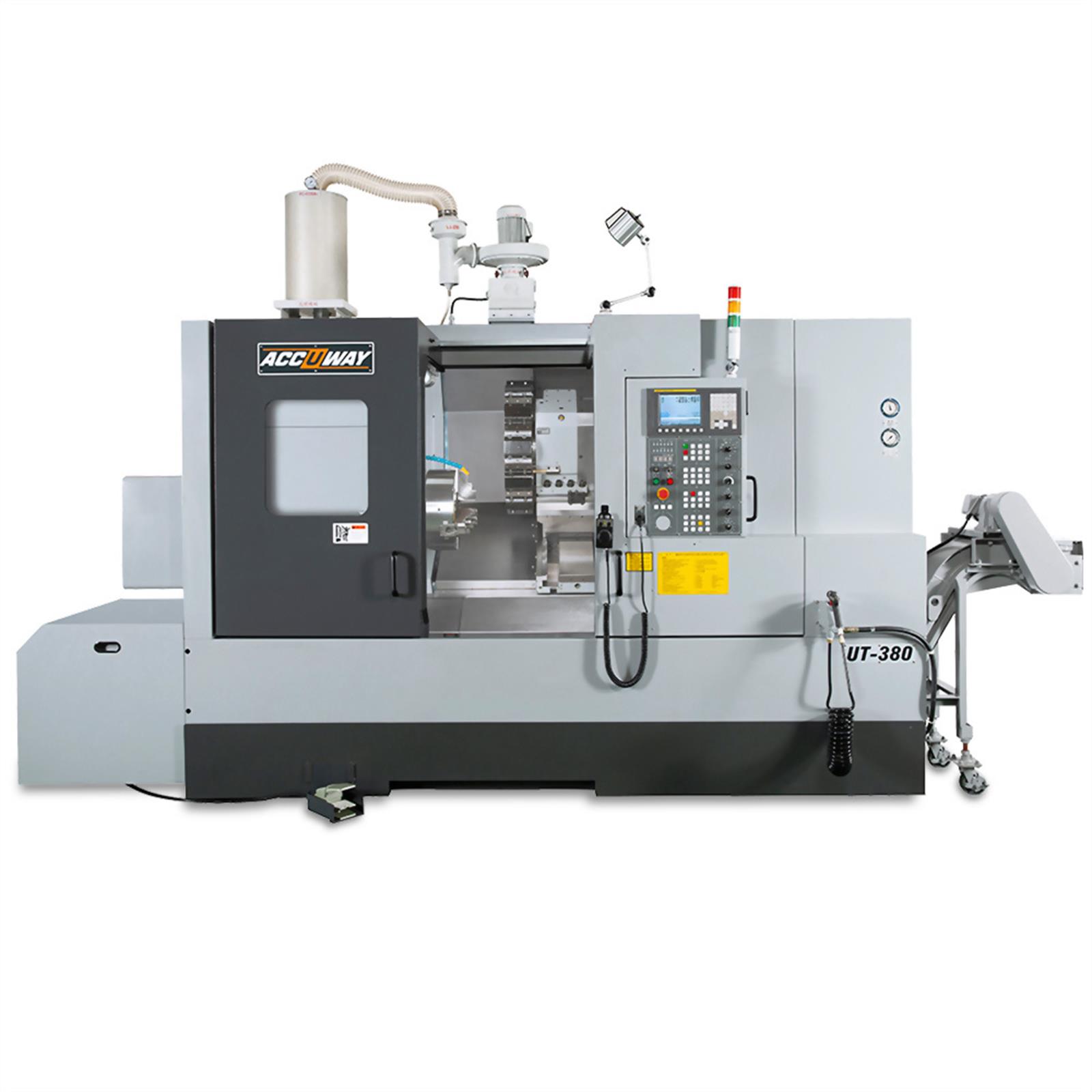 Accuway UT-380 Slant Bed Linear Way CNC Lathe