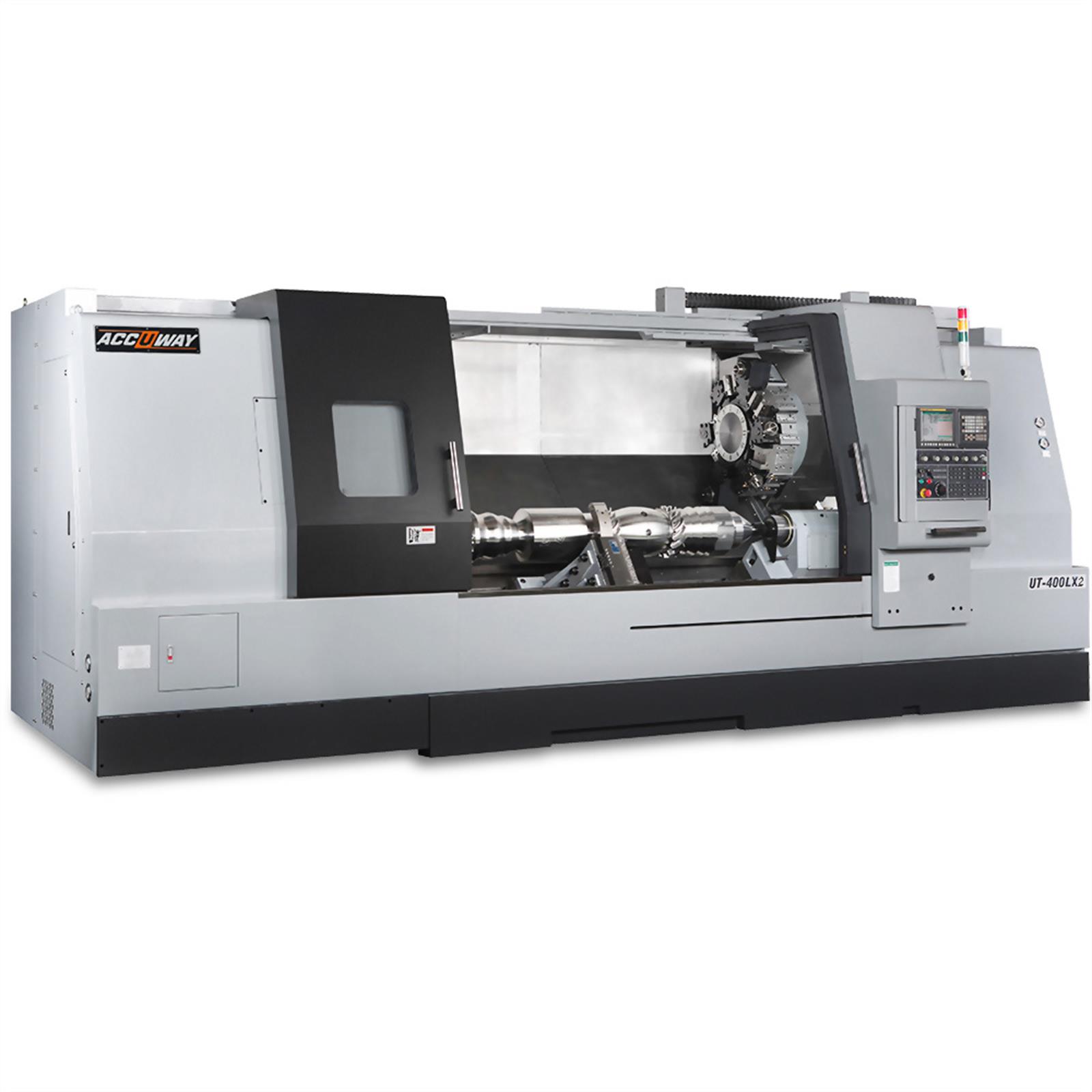 Accuway UT-400LX2 Slant Bed Linear Way CNC Lathe