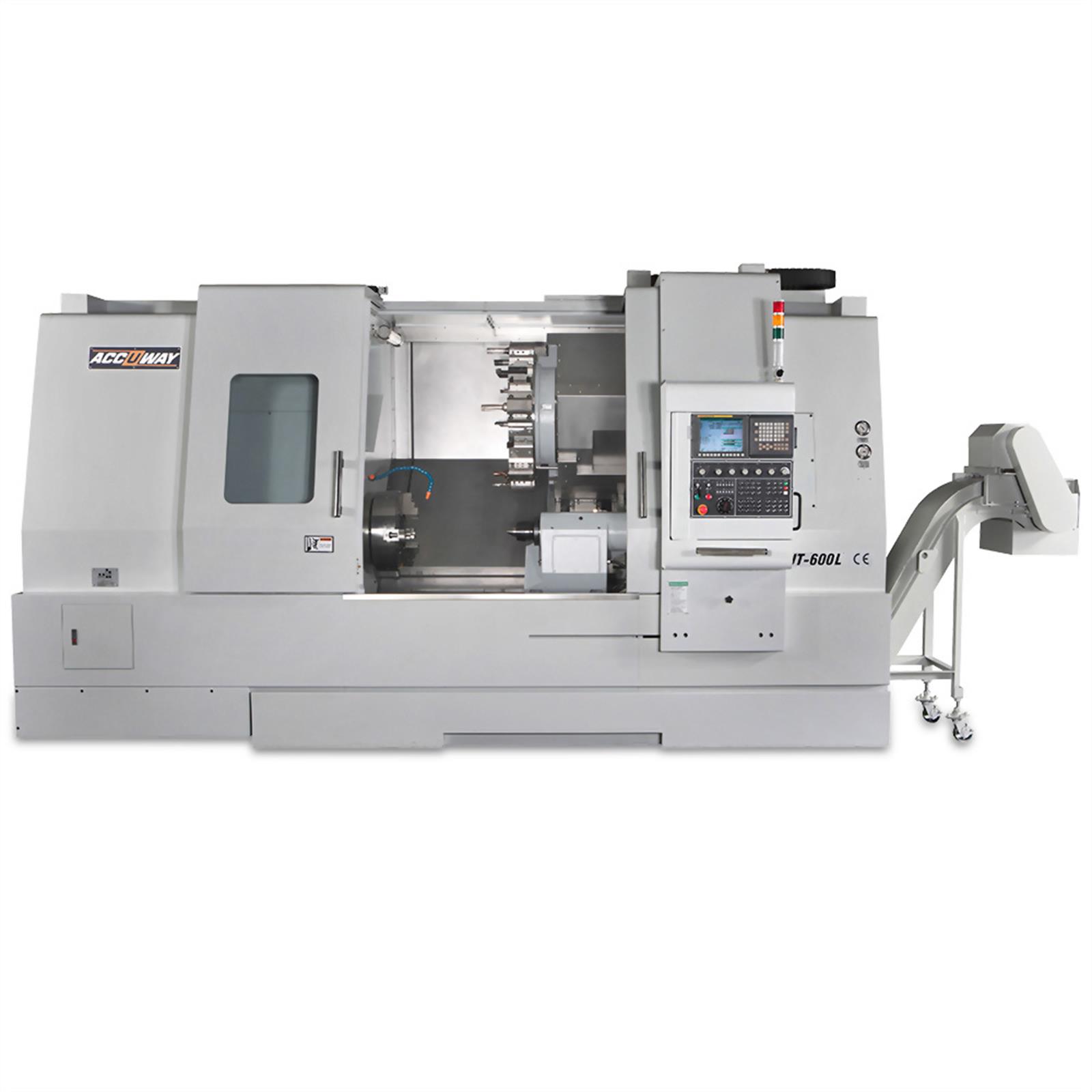 Accuway UT-600L Slant Bed Linear Way CNC Lathe