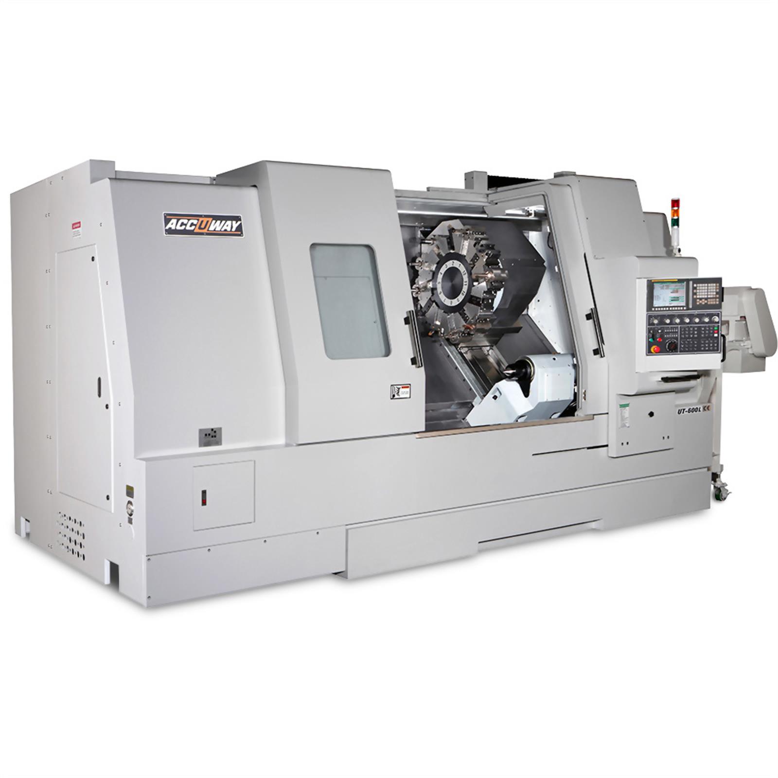 Accuway UT-600L Slant Bed Linear Way CNC Lathe