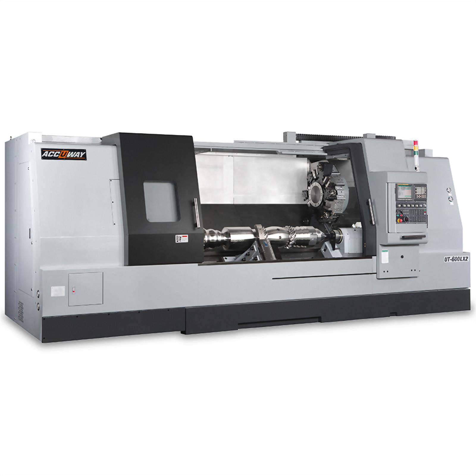 Accuway UT-600LX2 Slant Bed Linear Way CNC Lathe