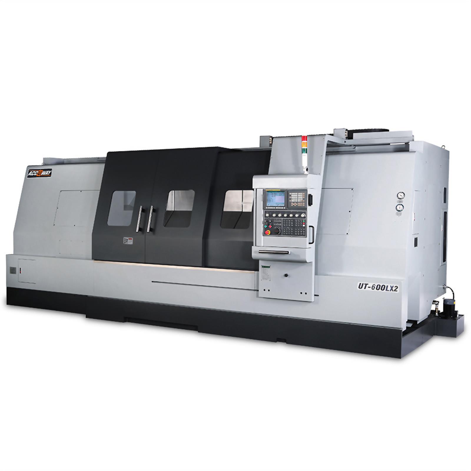 Accuway UT-600LX2 Slant Bed Linear Way CNC Lathe