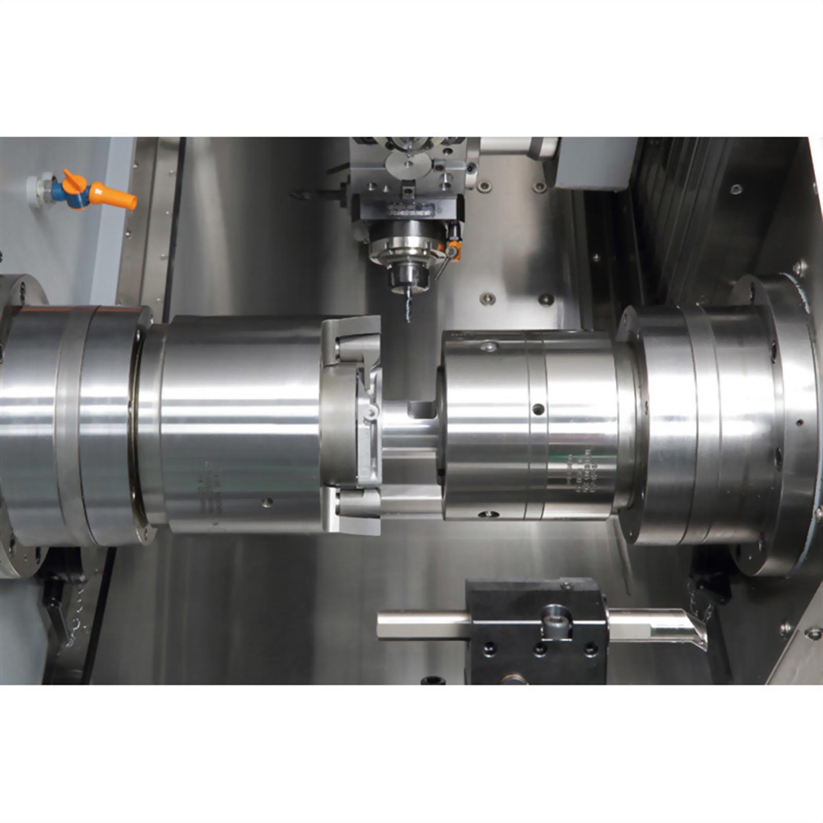 Accuway UZ-2000T2M Slant Bed Linear Way CNC Lathe