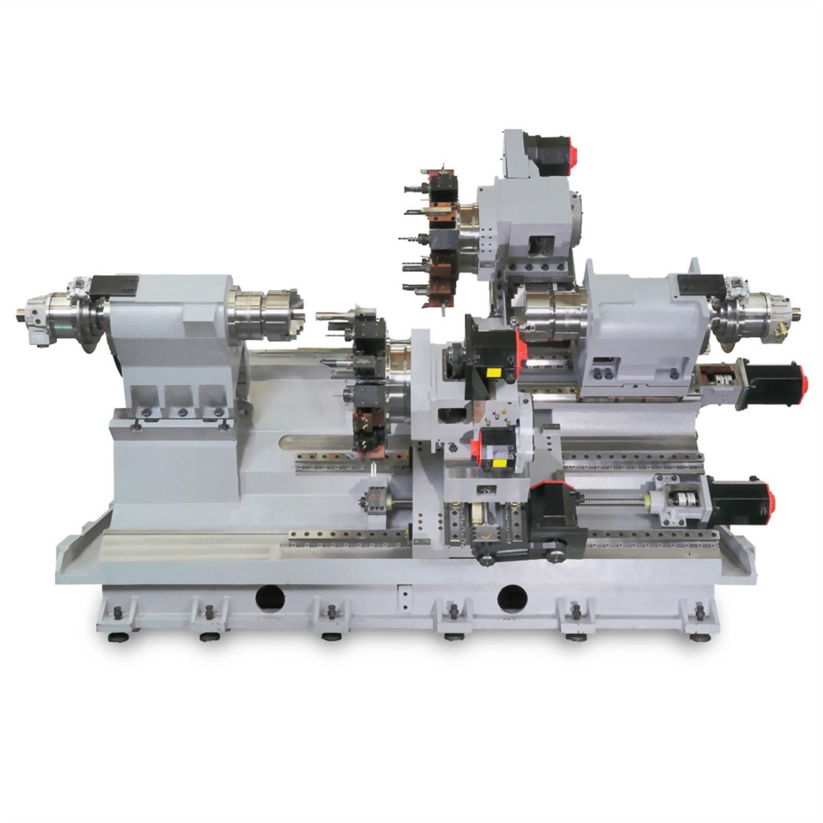 Accuway UZ-2000T2M Slant Bed Linear Way CNC Lathe