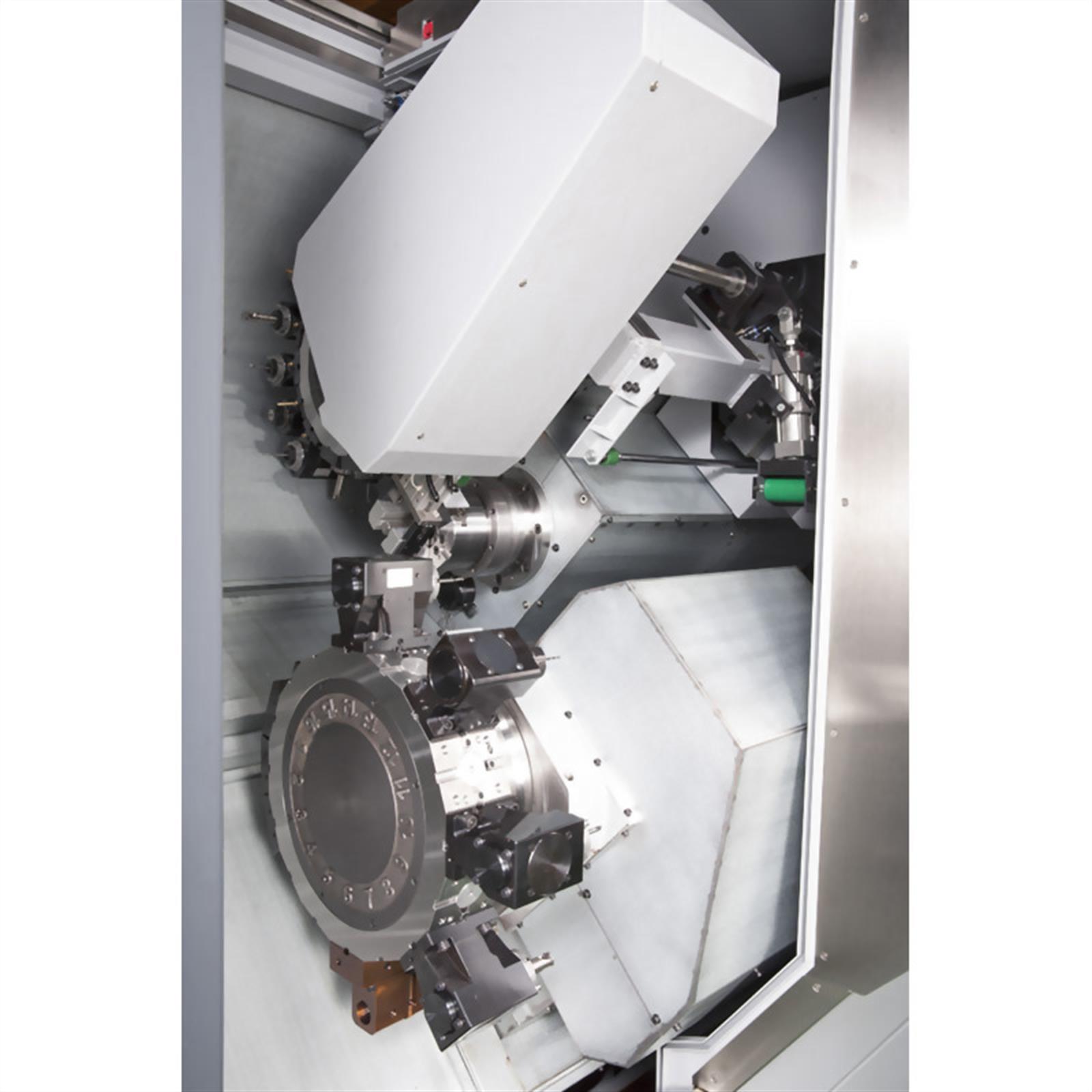 Accuway UZ-2000T2M Slant Bed Linear Way CNC Lathe