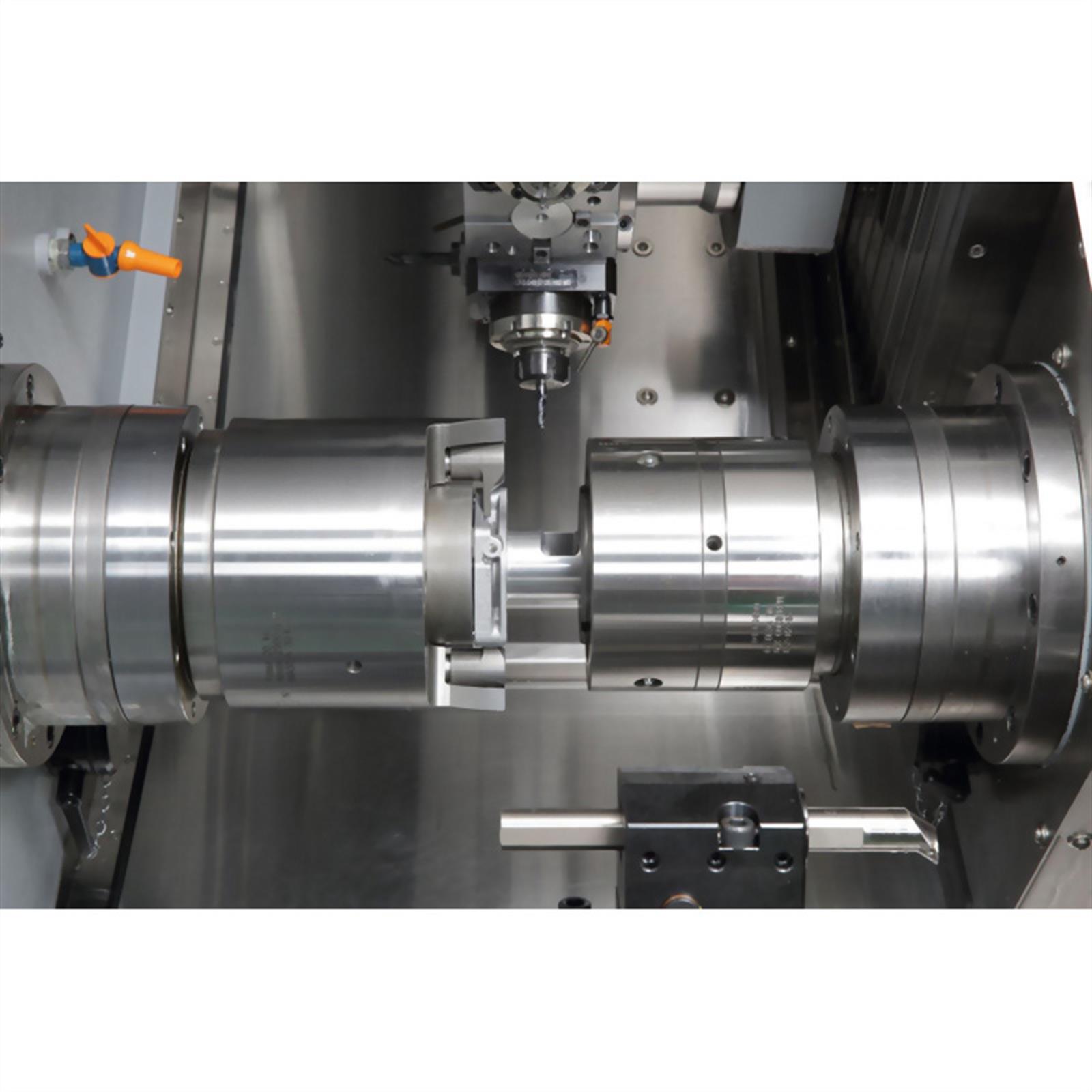 Accuway UZ-2000T2M Slant Bed Linear Way CNC Lathe