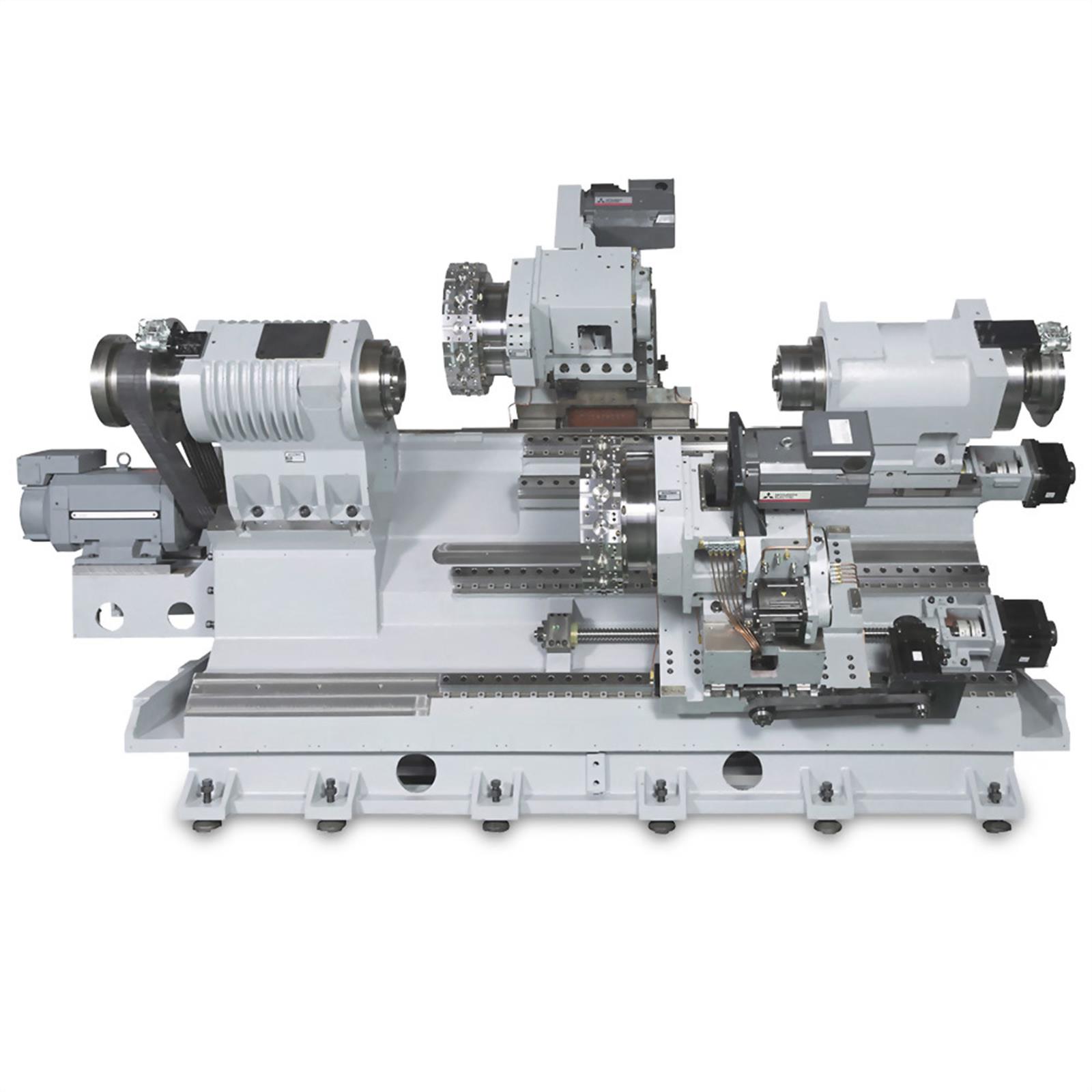 Accuway UZ-2000T2M Slant Bed Linear Way CNC Lathe