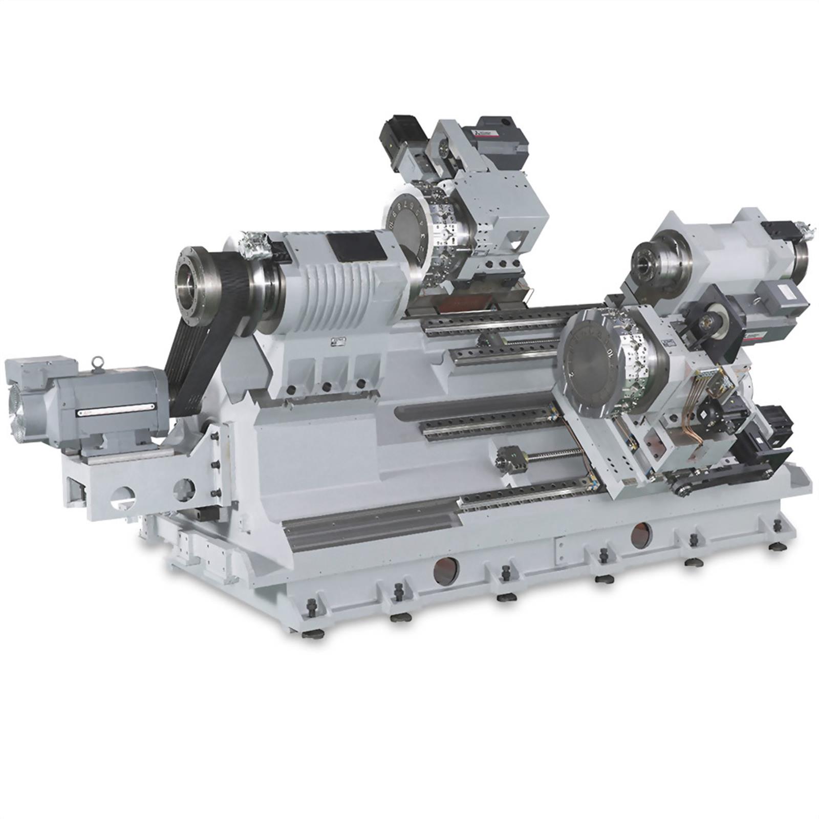Accuway UZ-2000T2M Slant Bed Linear Way CNC Lathe