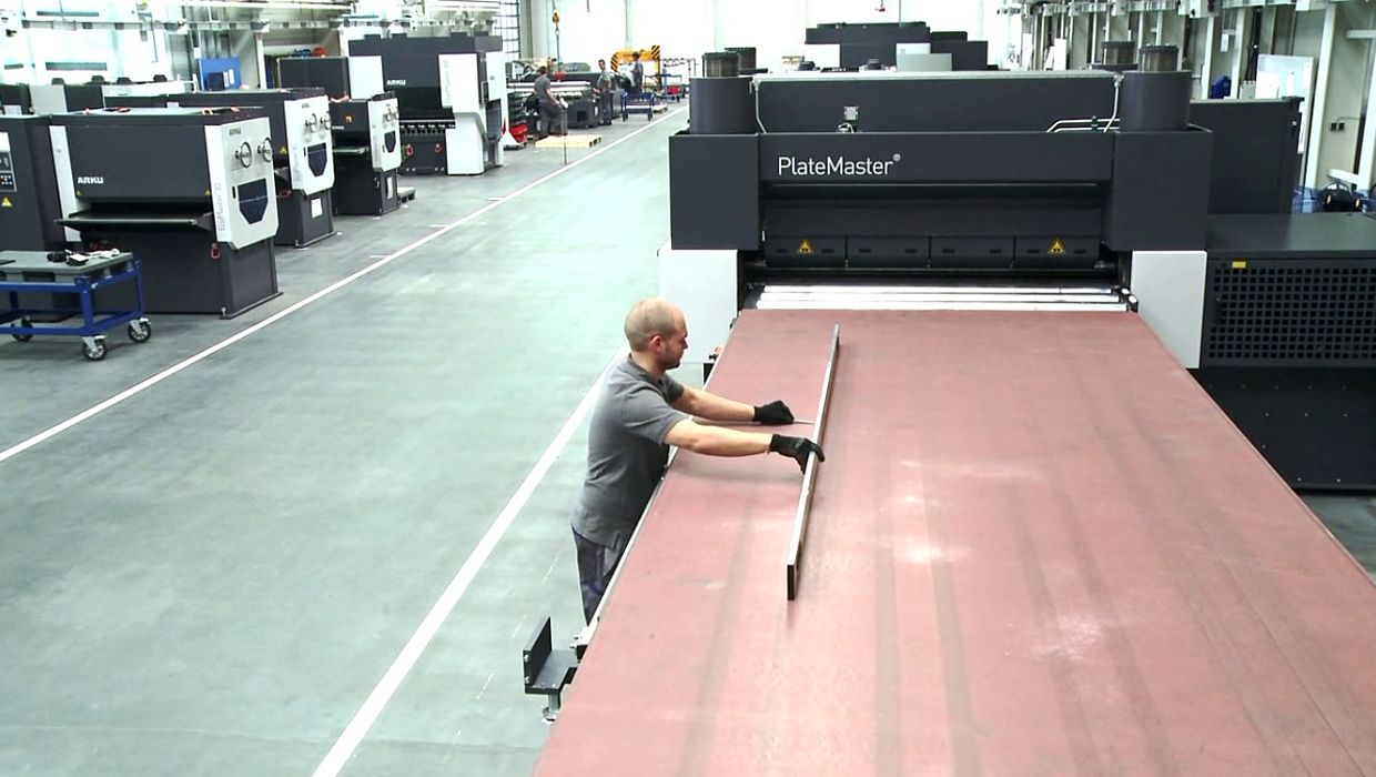 Arku PlateMaster Leveling Machine