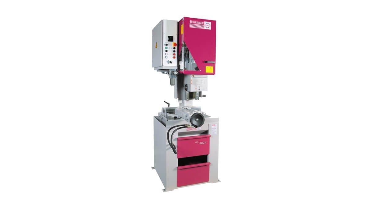 Behringer VMS 400 H Cold Saw With Hydraulic Feed