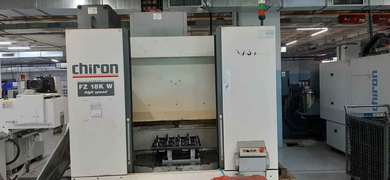 Chiron FZ 18K W High Speed Vertical Machining Center