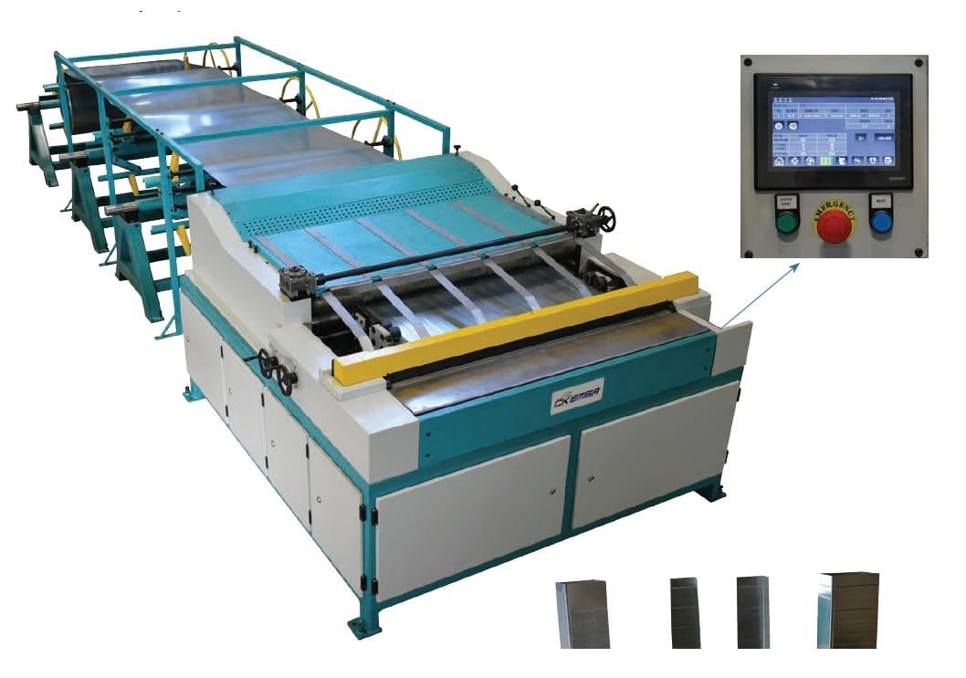Ck Emsa DFM - 1500 Auto Duct Former Machine