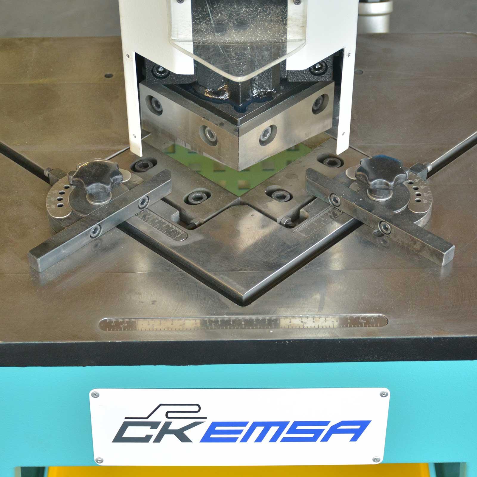 CK Emsa PN-3 Neumatic Fixed Angle Corner Notching Machine