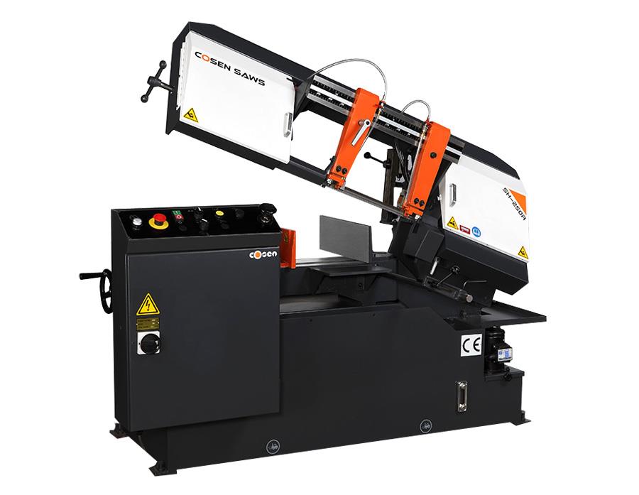 Cosen SH-250R Semi-Automatic Horizontal Band Saws