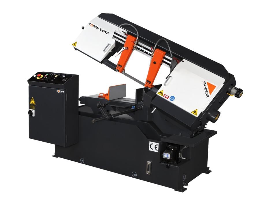 Cosen SH-250R Semi-Automatic Horizontal Band Saws