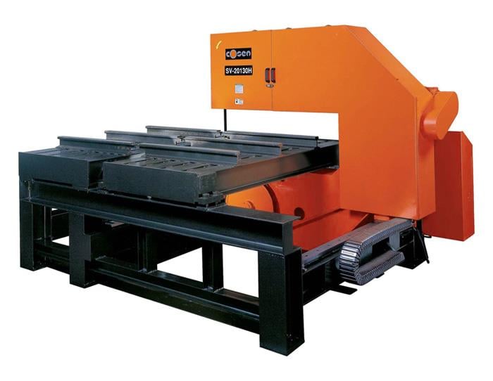Cosen SV-20130H Traversing Head Vertical Plate Saw